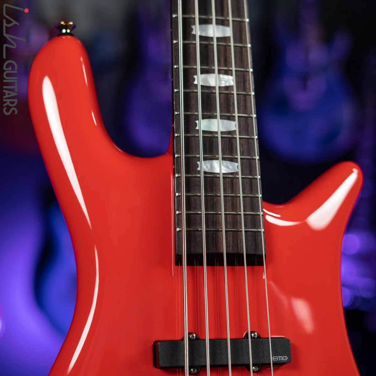 Spector Euro 5 Classic 5-String Bass Red Gloss Demo - Image 3
