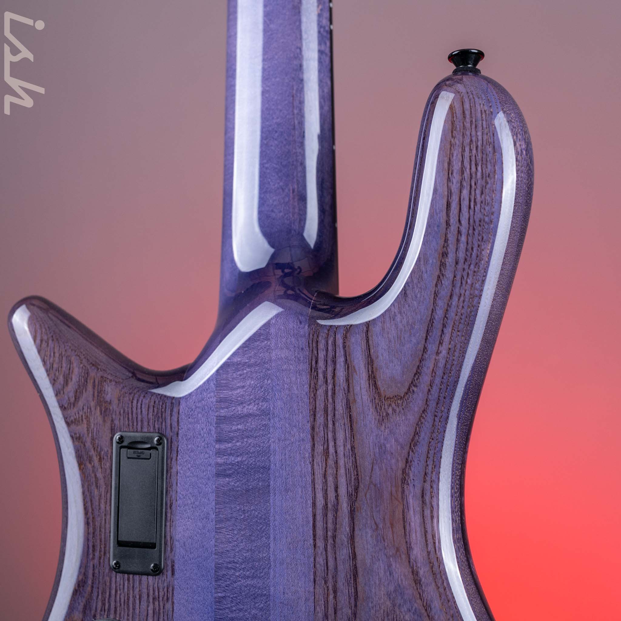 Spector Euro 5 Custom Bass Natural Violet Burst Gloss - Image 8