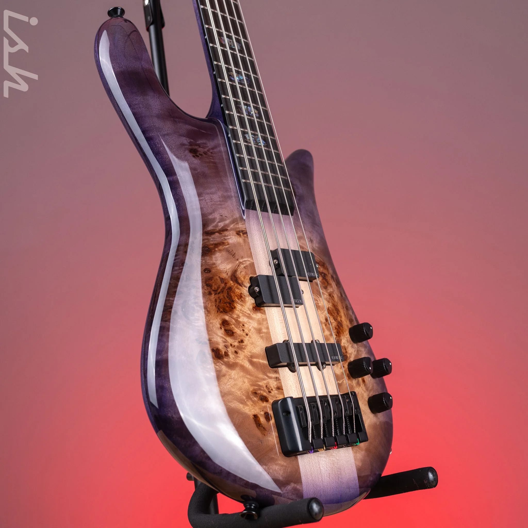 Spector Euro 5 Custom Natural Violet Burst Gloss - Image 3