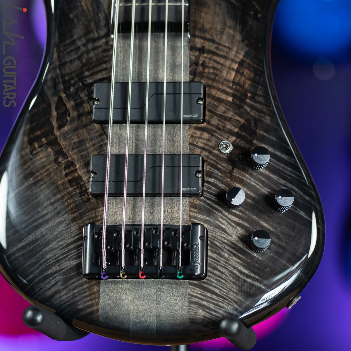 Spector Euro 5 LT Fishman Limited Edition Faded Black - Image 4
