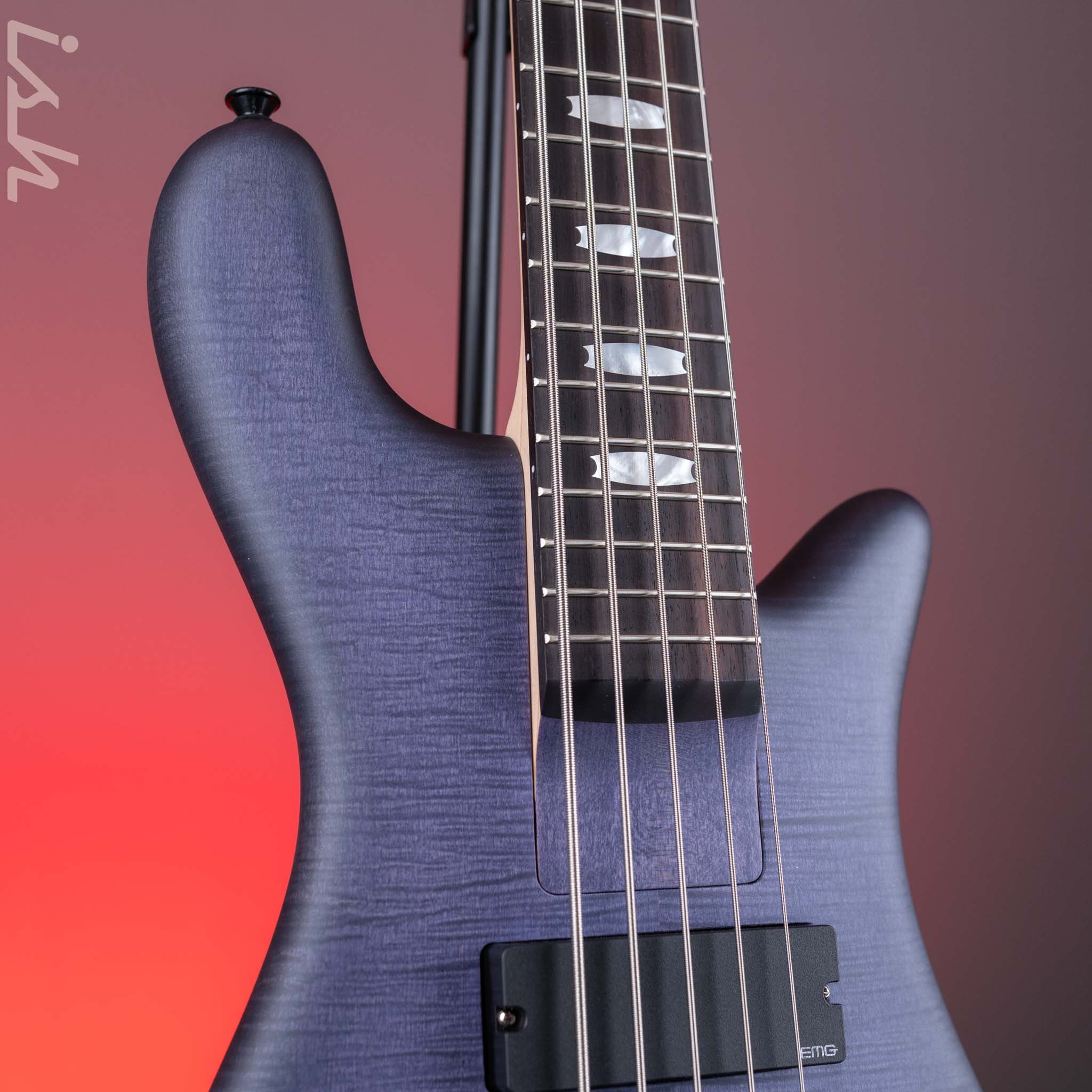 Spector Euro 5 LX Bolt-On Bass Nightshade Matte Demo - Image 3