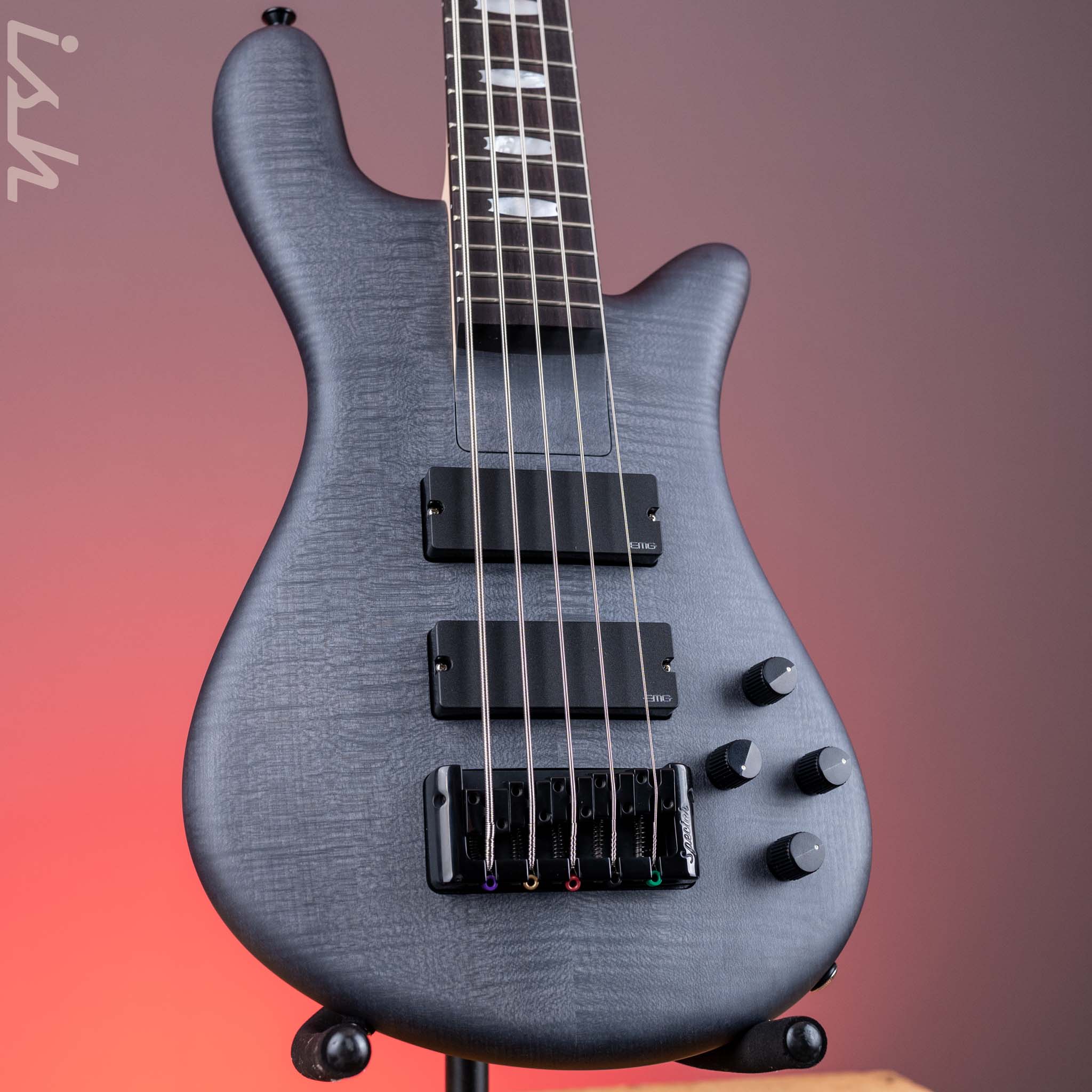 Spector Euro 5 LX Bolt-On Bass Transparent Black Matte Demo