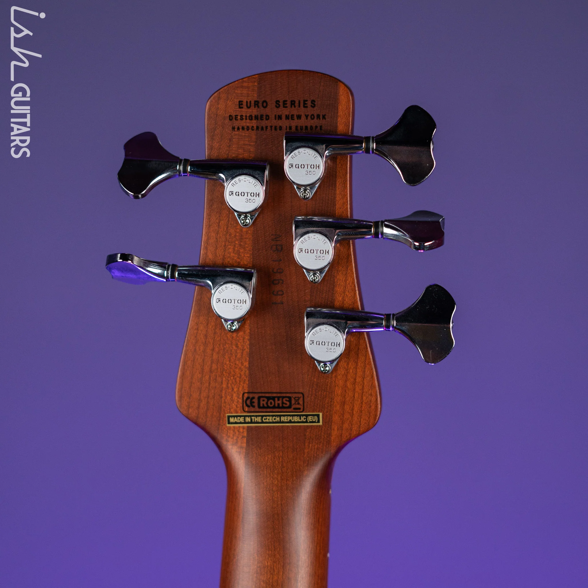 Spector Euro 5 RST 5-String Bass Sienna Stain Matte - Image 10