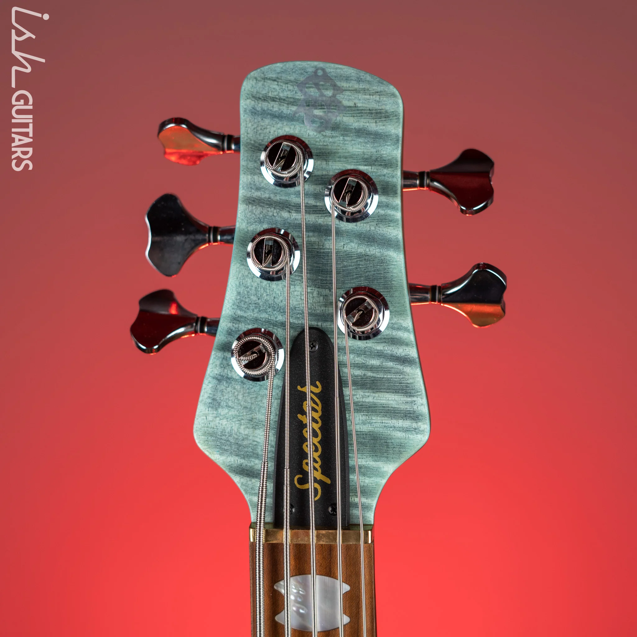 Spector Euro 5 RST 5-String Bass Turquoise Tide Matte - Image 5