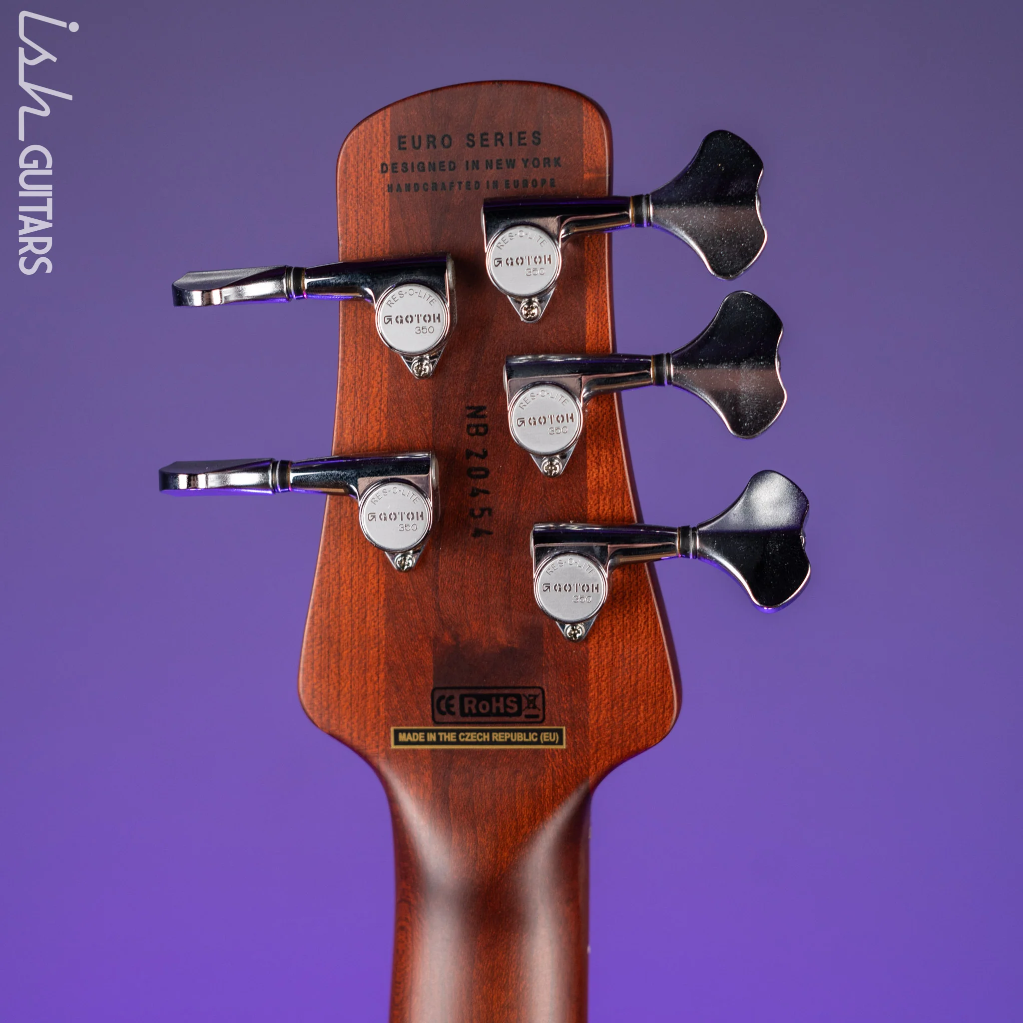 Spector Euro 5 RST Bass Guitar Sienna Stain Matte - Image 10