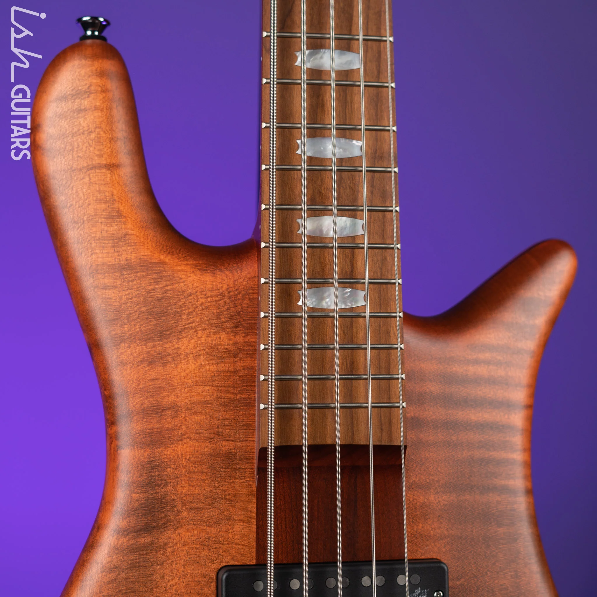 Spector Euro 5 RST Bass Guitar Sienna Stain Matte - Image 3
