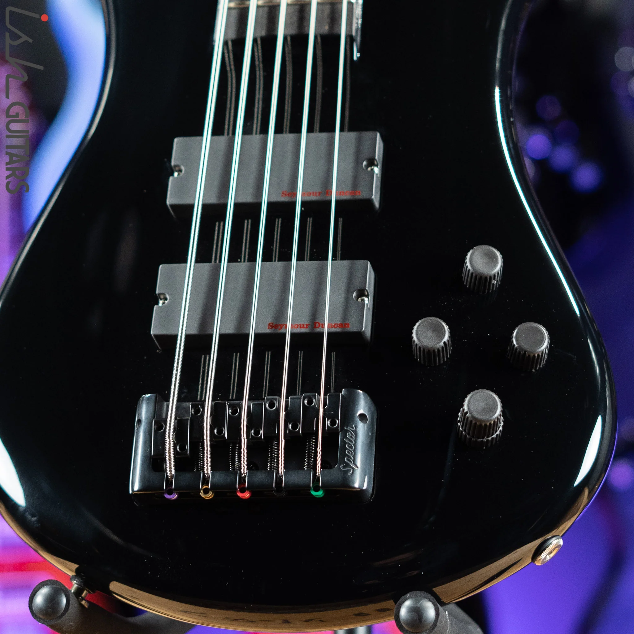 Spector Euro 5LX Alex Webster Signature 5-String Bass Black Gloss - Image 4