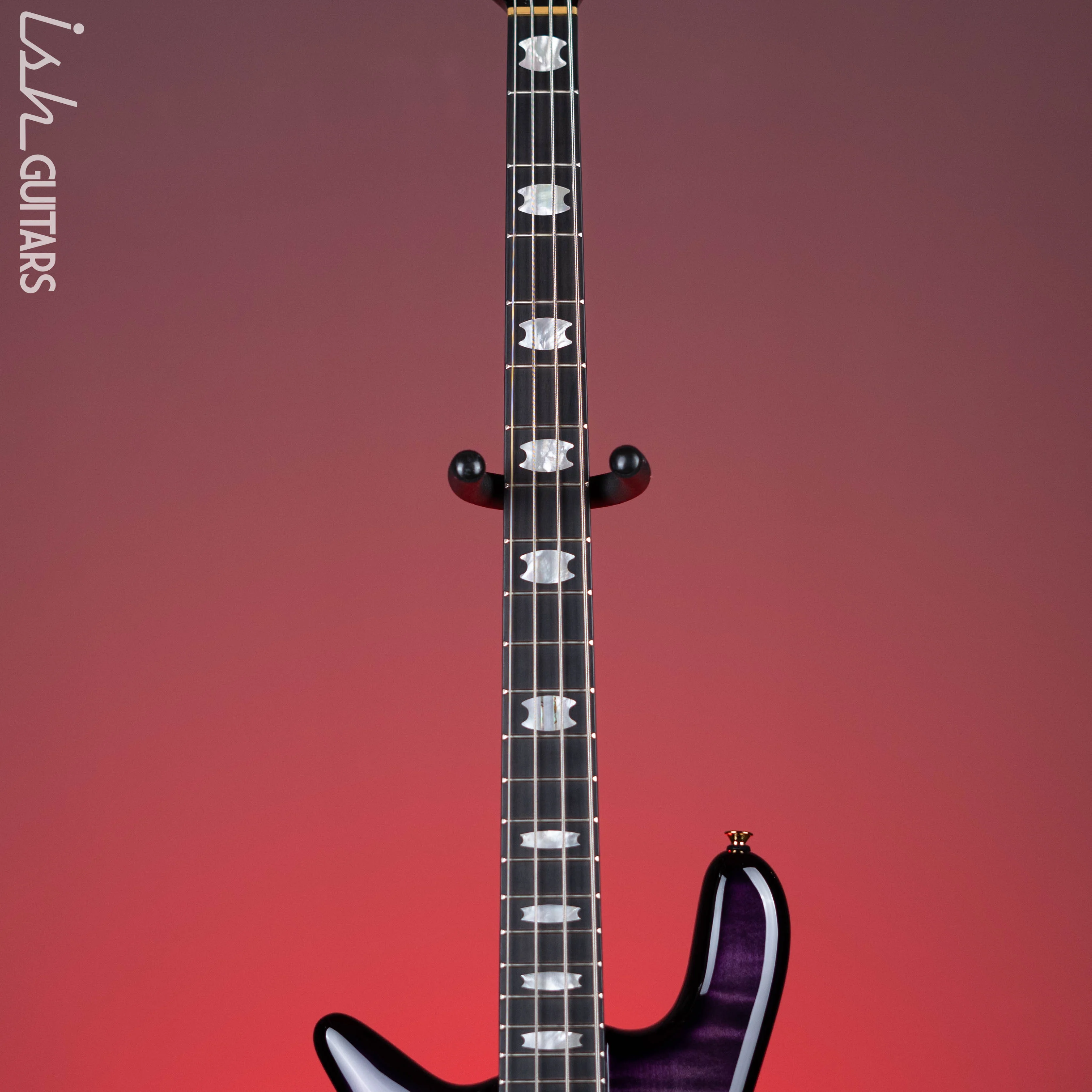 Spector Euro4 LT 4-String Bass Left Handed Violet Fade Gloss - Demo - Image 6