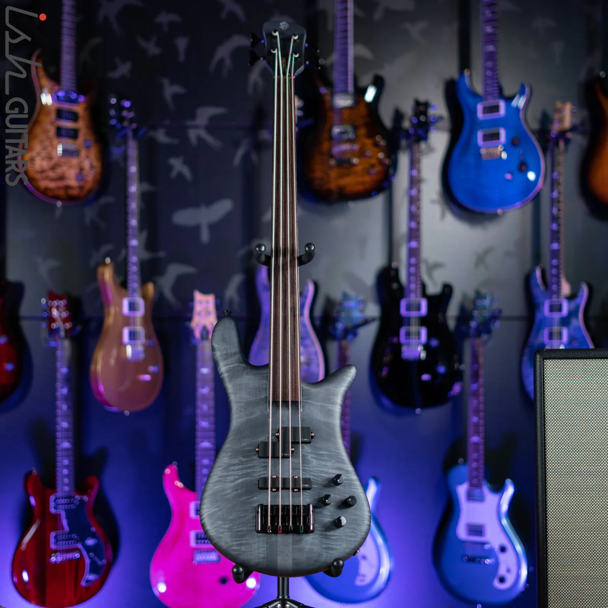 Spector Euro4 LX Fretless Trans Black Stain Matte - Image 2