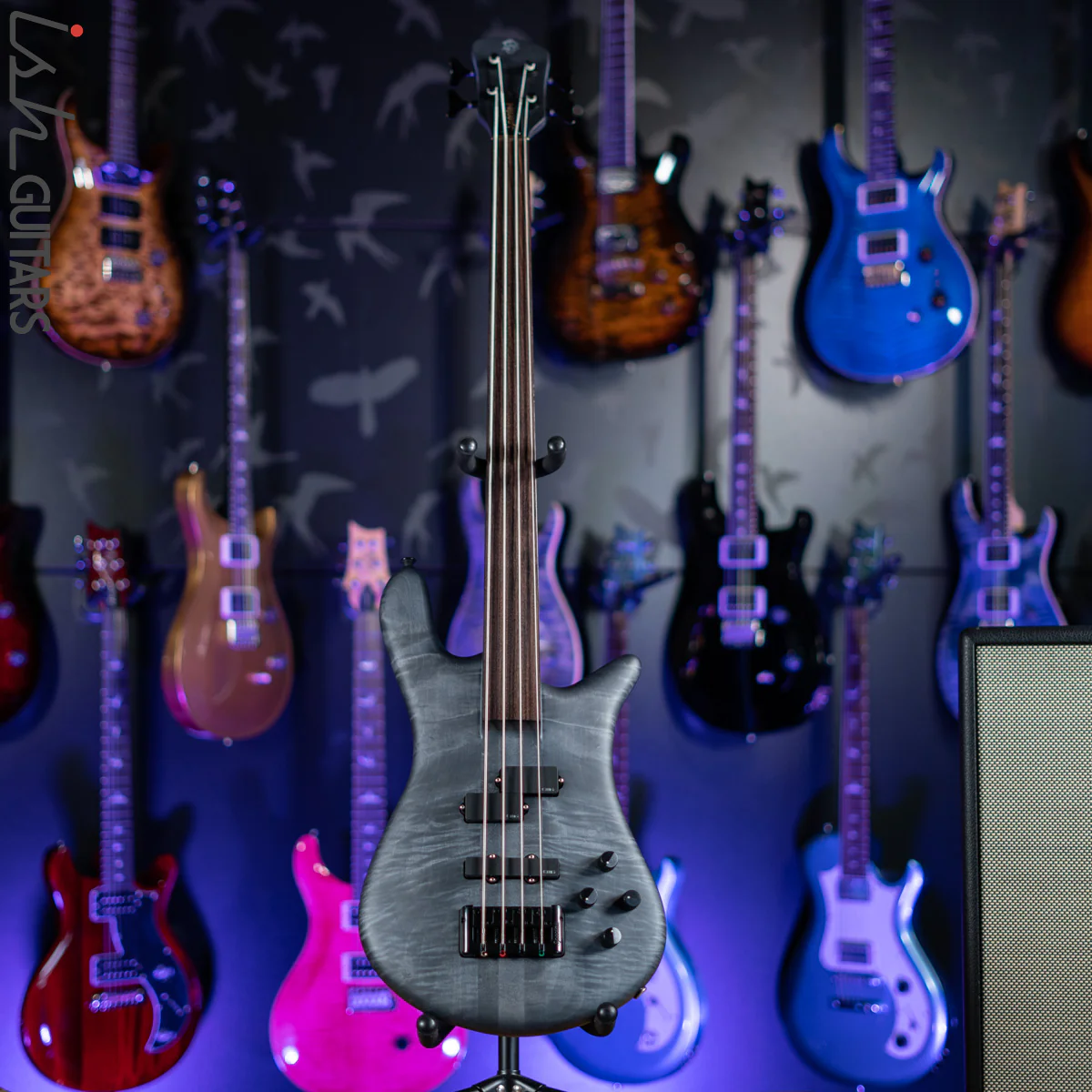 Spector Euro4 LX Fretless Trans Black Stain Matte - Image 2