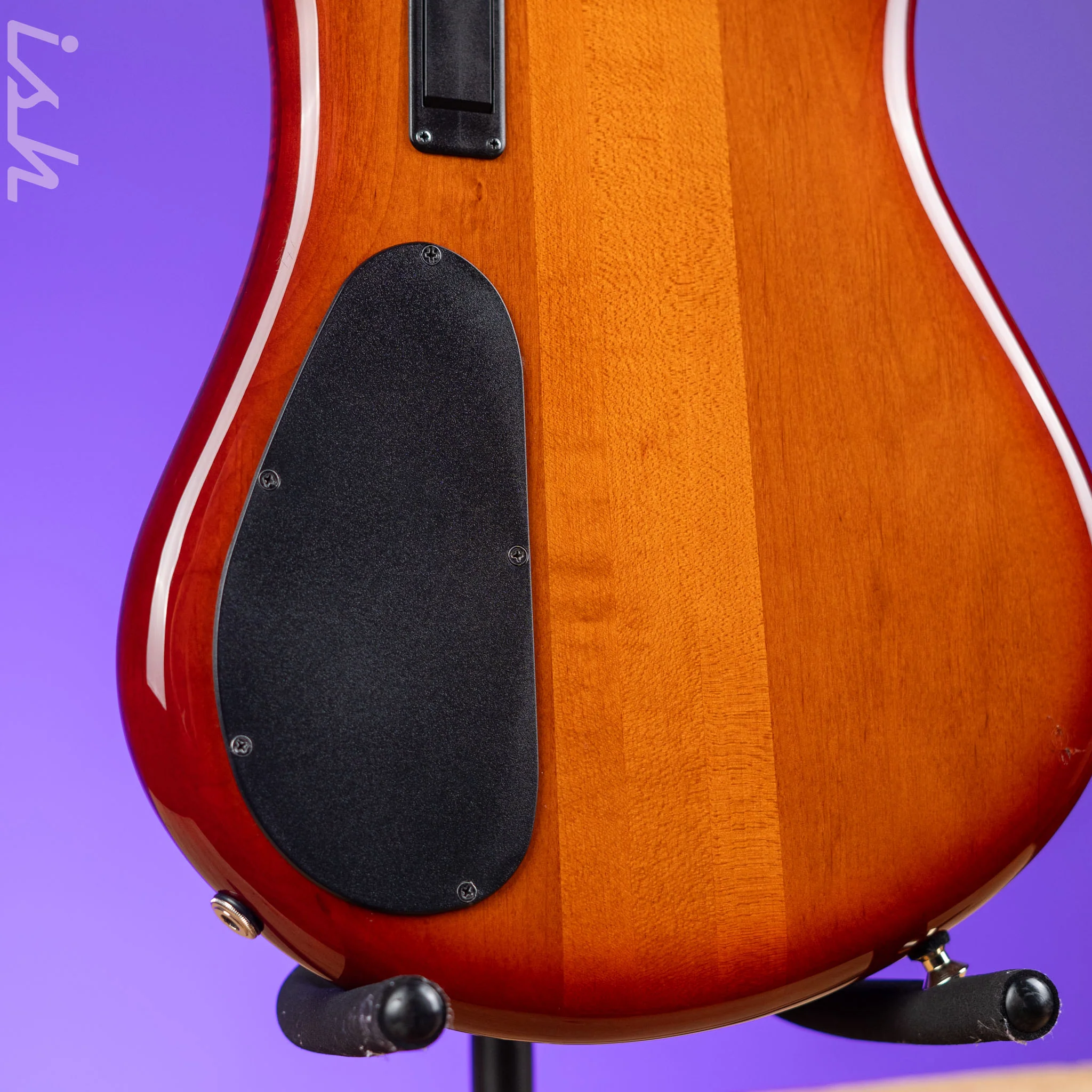 2015 Spector Euro4LX 4-String Bass Amber Hazlab Preamp - Image 11