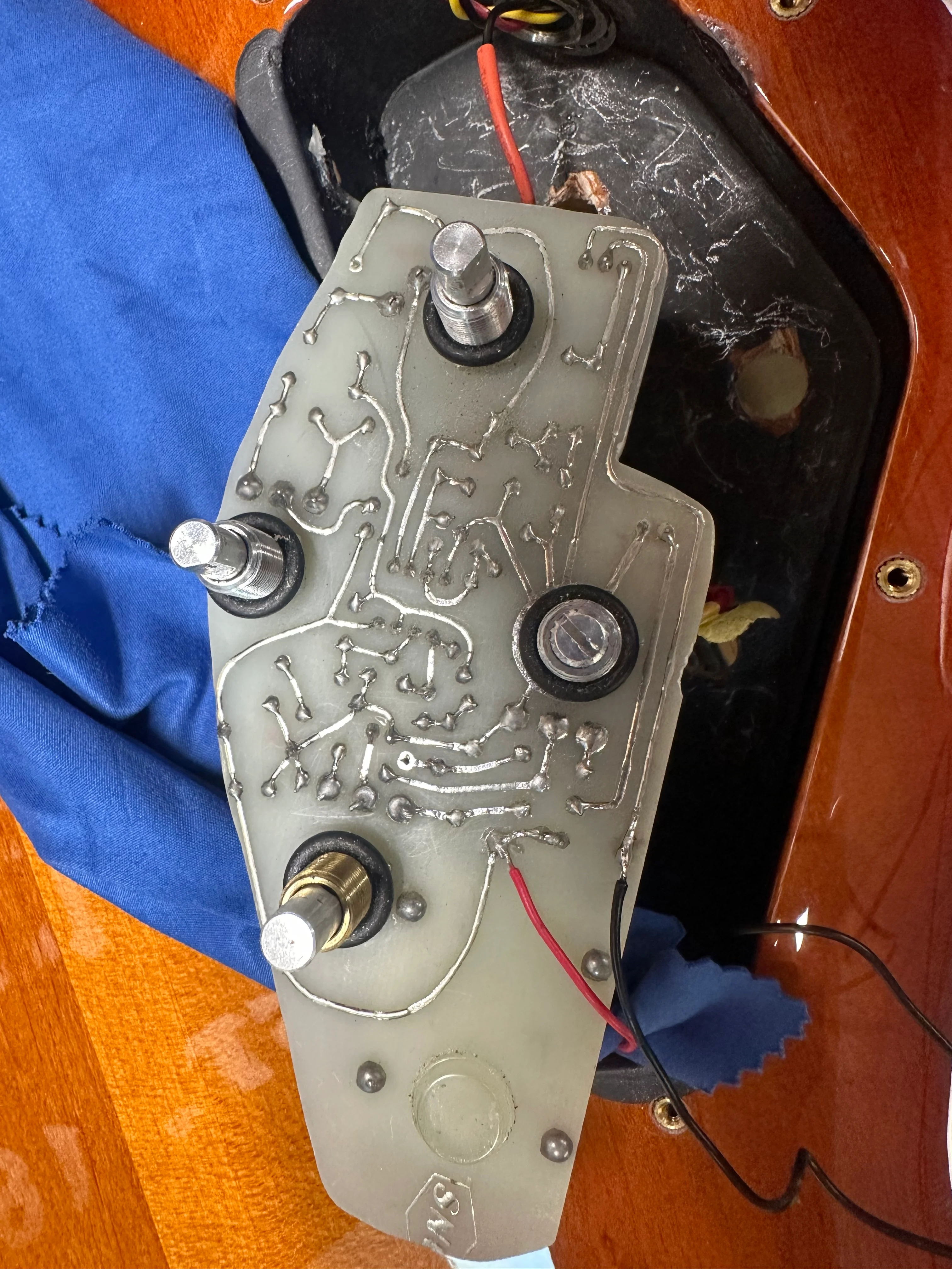 2015 Spector Euro4LX 4-String Bass Amber Hazlab Preamp - Image 19