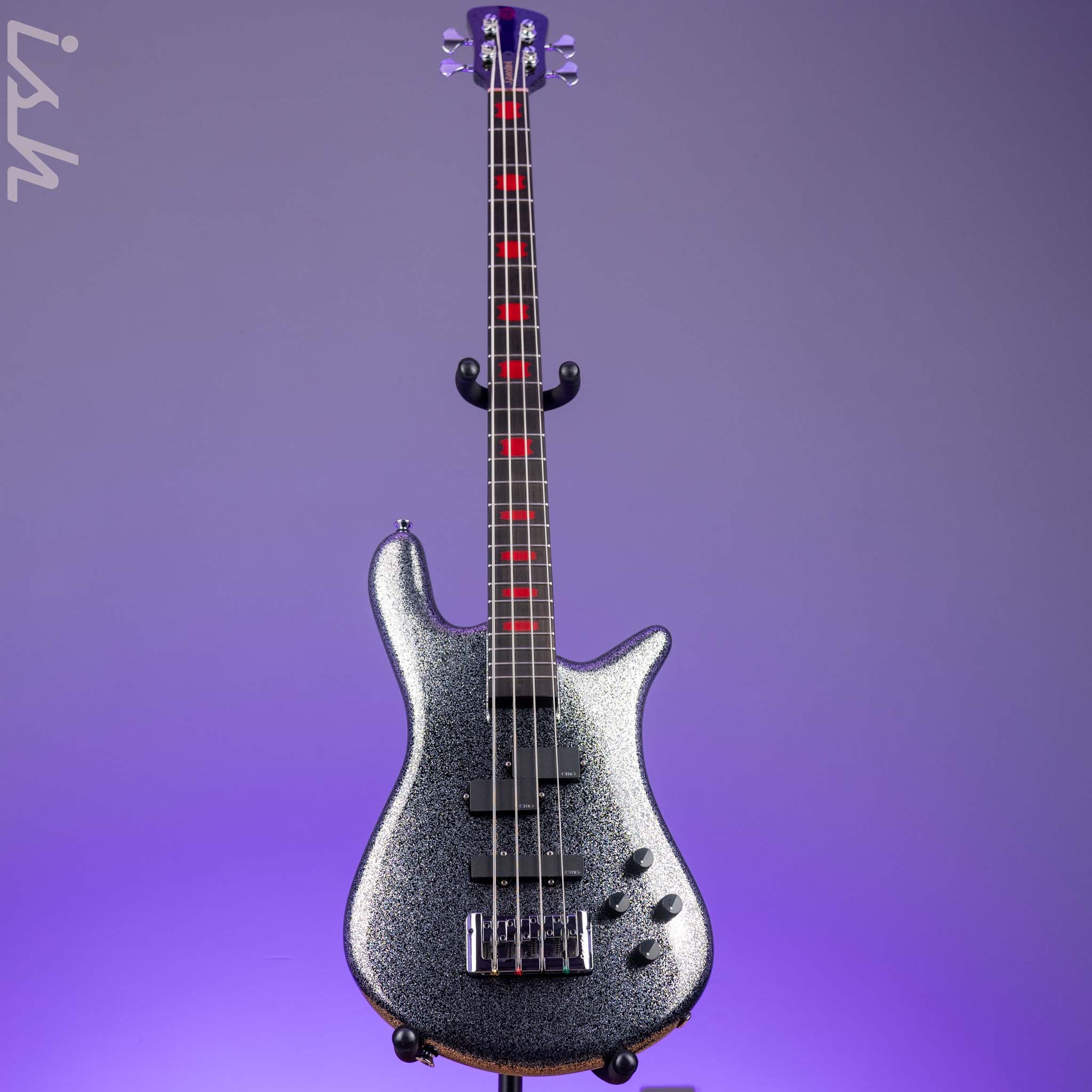Spector Euro4LX Rachel Bolan Signature Black Metallic Flake - Image 2