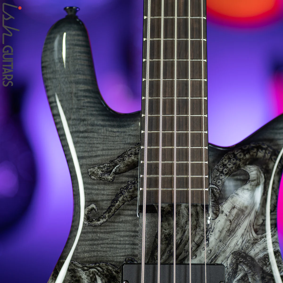 Spector Euro5 LE Limited Edition Kraken Squid Bass - Image 3