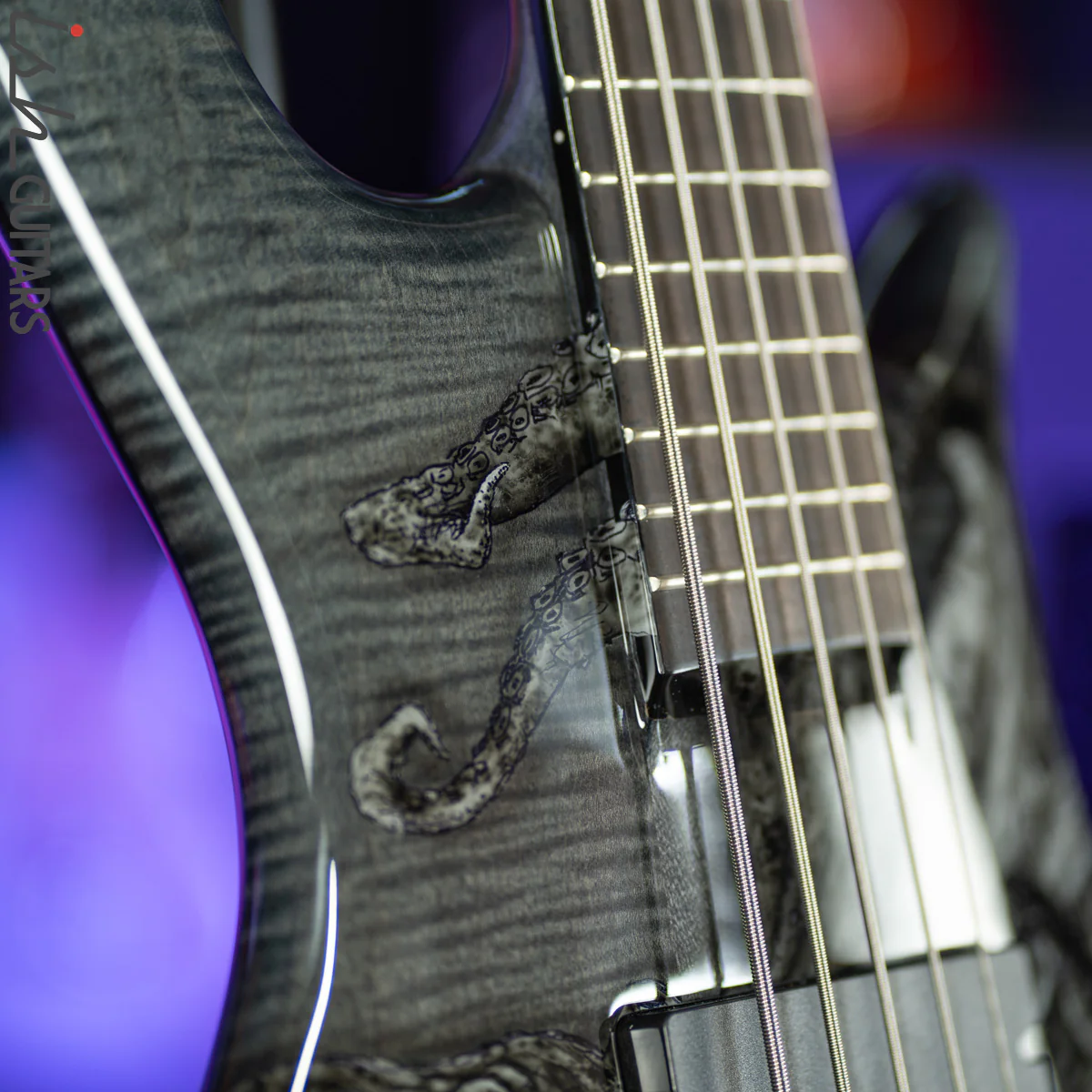 Spector Euro5 LE Limited Edition Kraken Squid Bass - Image 6