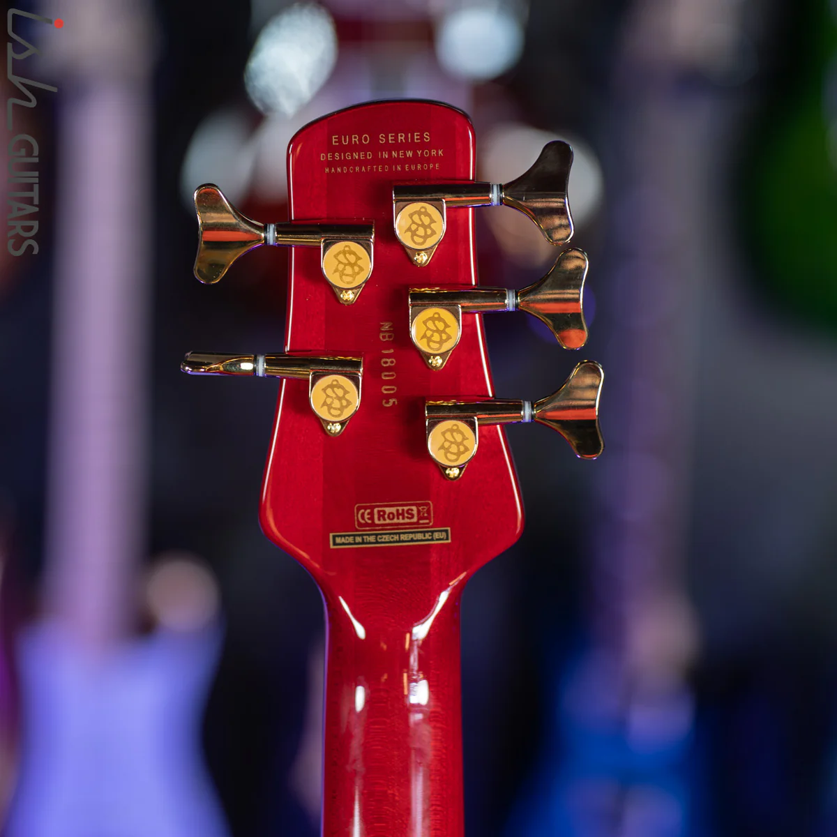 Spector Euro5 LX 5-String Bass Black Cherry Gloss - Image 10