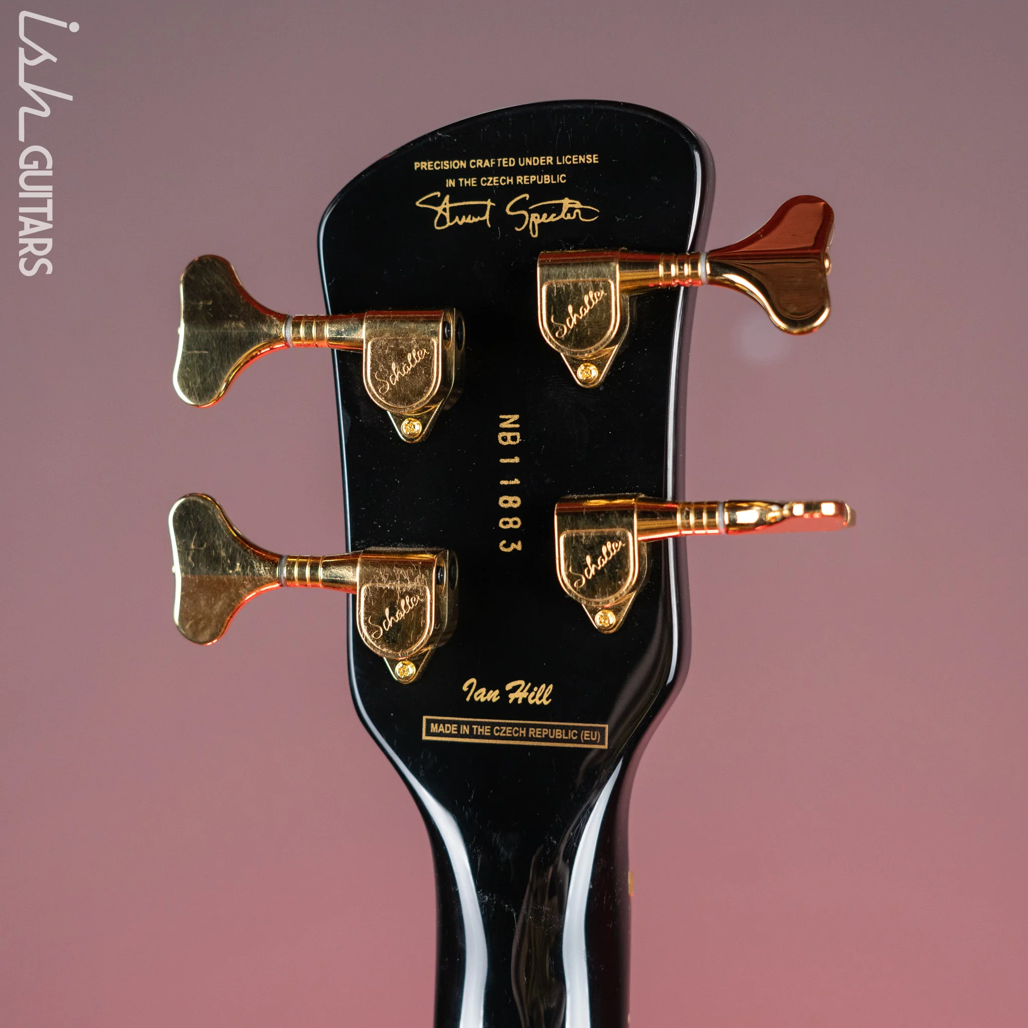 Spector Ian Hill Signature 50th Anniversary Bass Black Gloss - Image 14