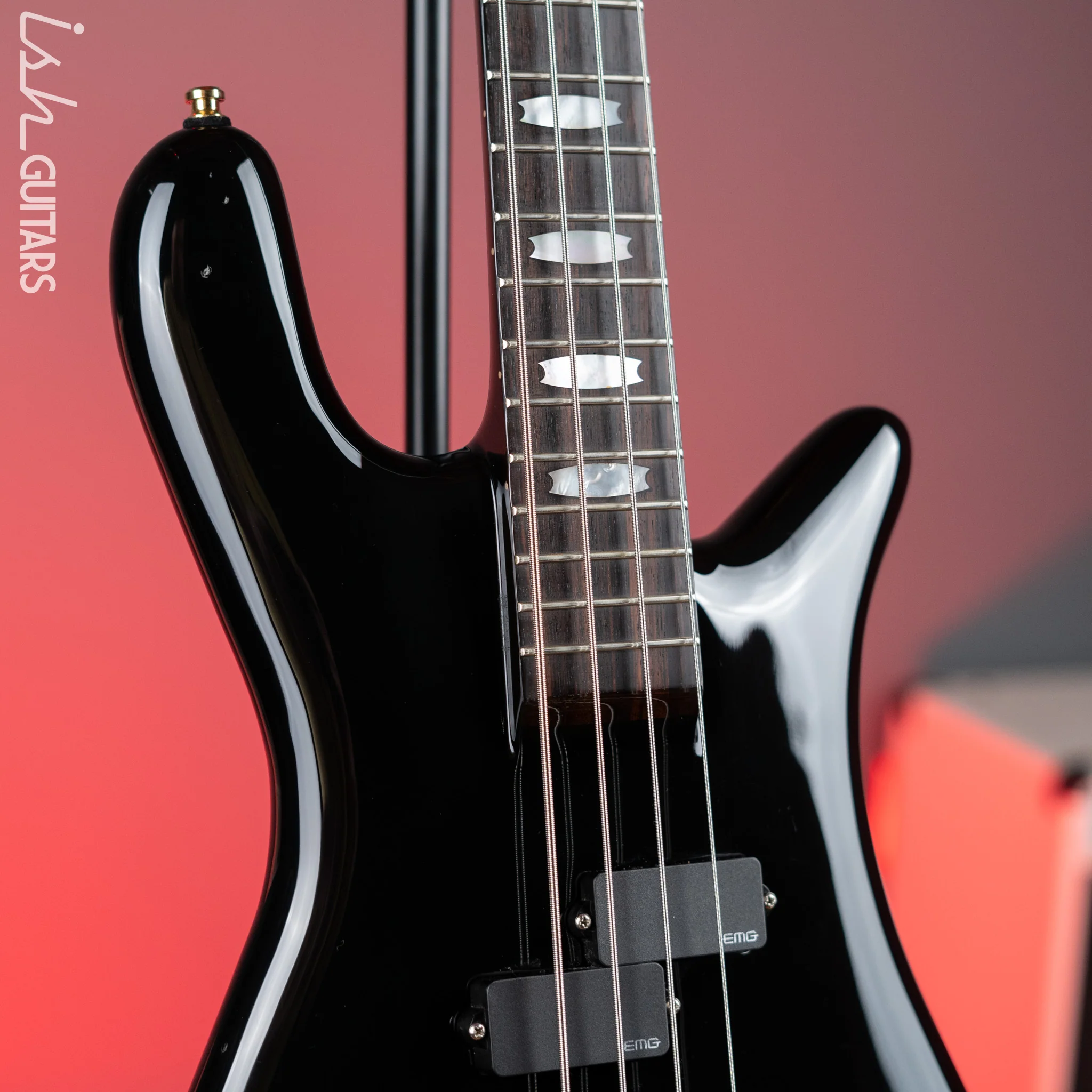 Spector Ian Hill Signature 50th Anniversary Bass Black Gloss - Image 3
