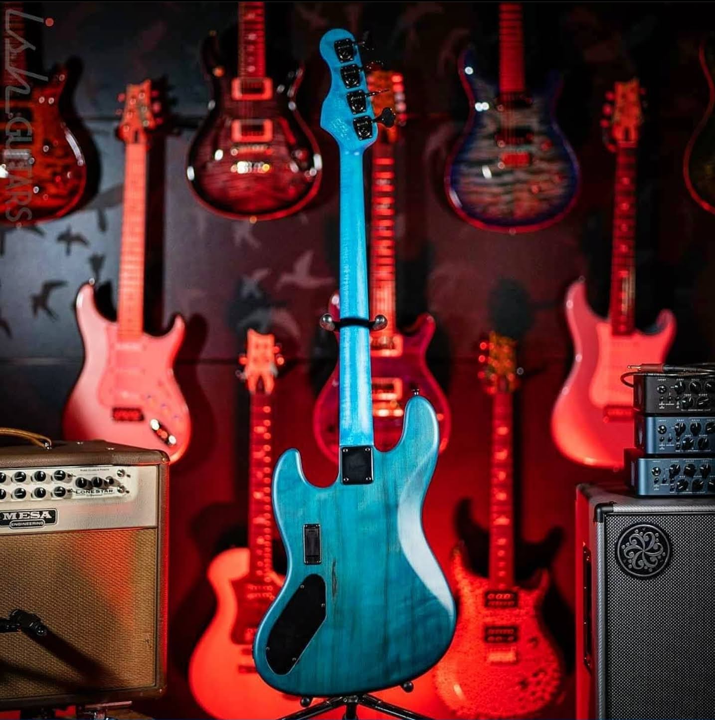 Spector Coda 4 Deluxe Ish Limited Coral Blue - Image 9