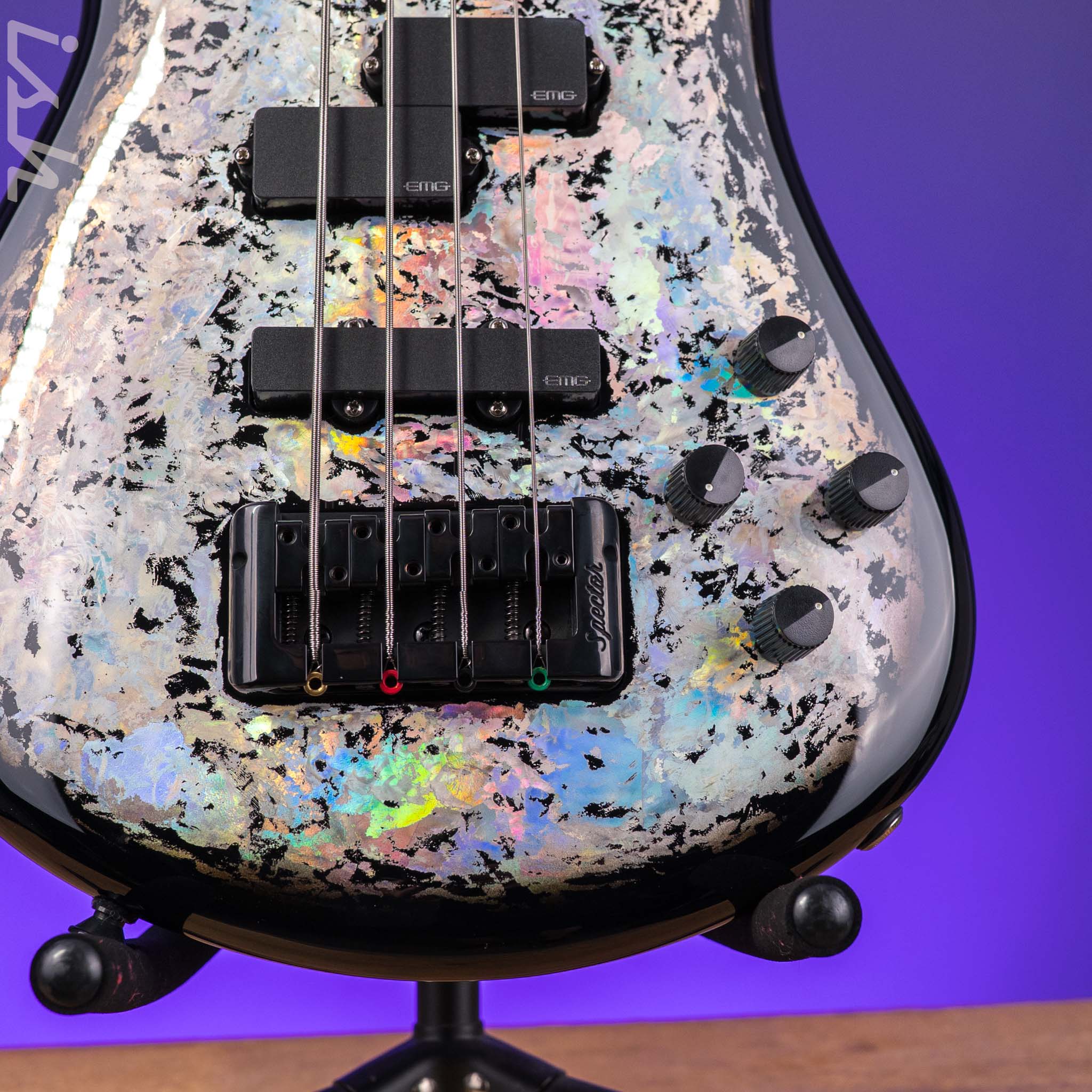 Spector X Ish 15th Anniversary Holoflash Euro Limited Edition 4-String - Image 5