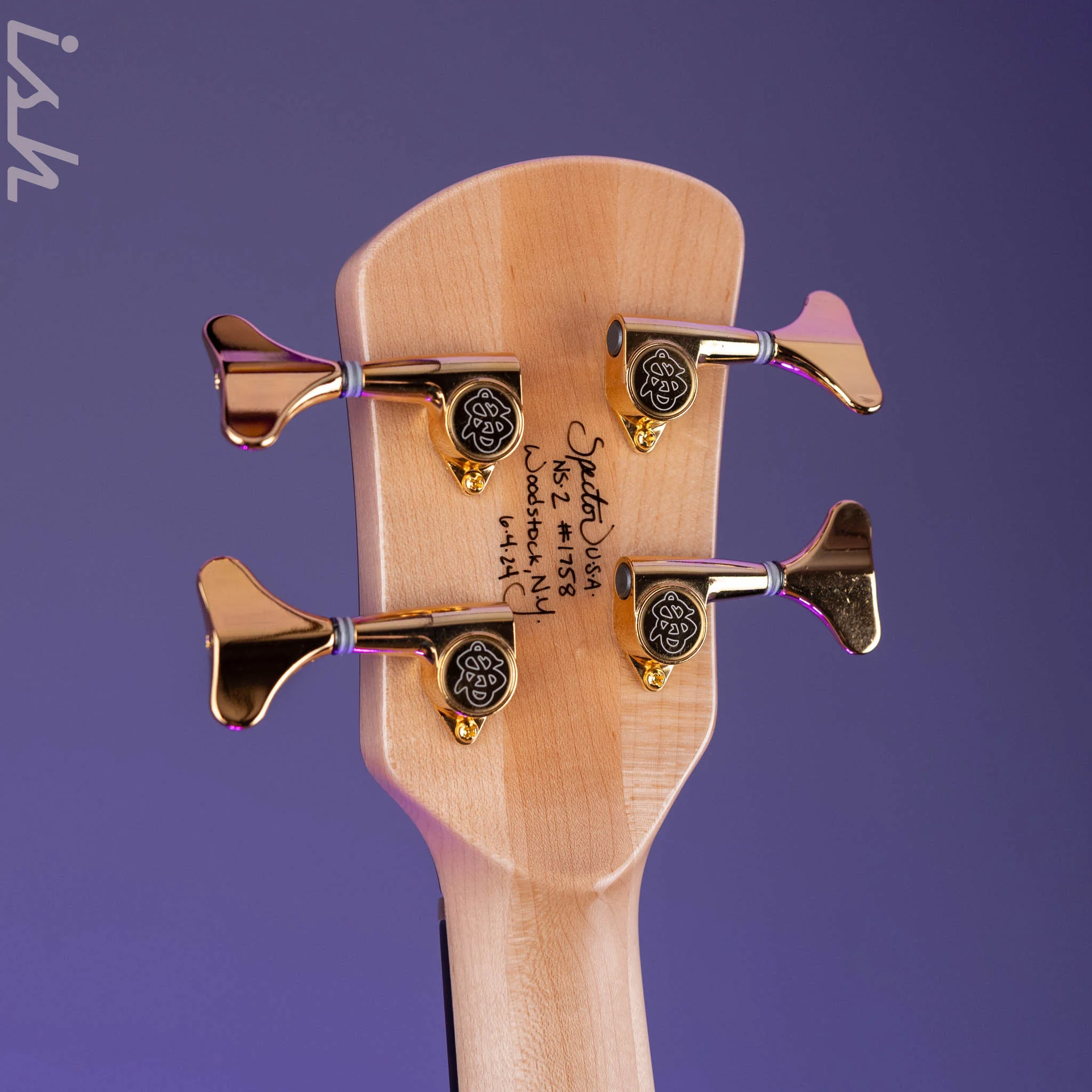 Spector USA NS-2 4-String Bass Figured Walnut - Image 11