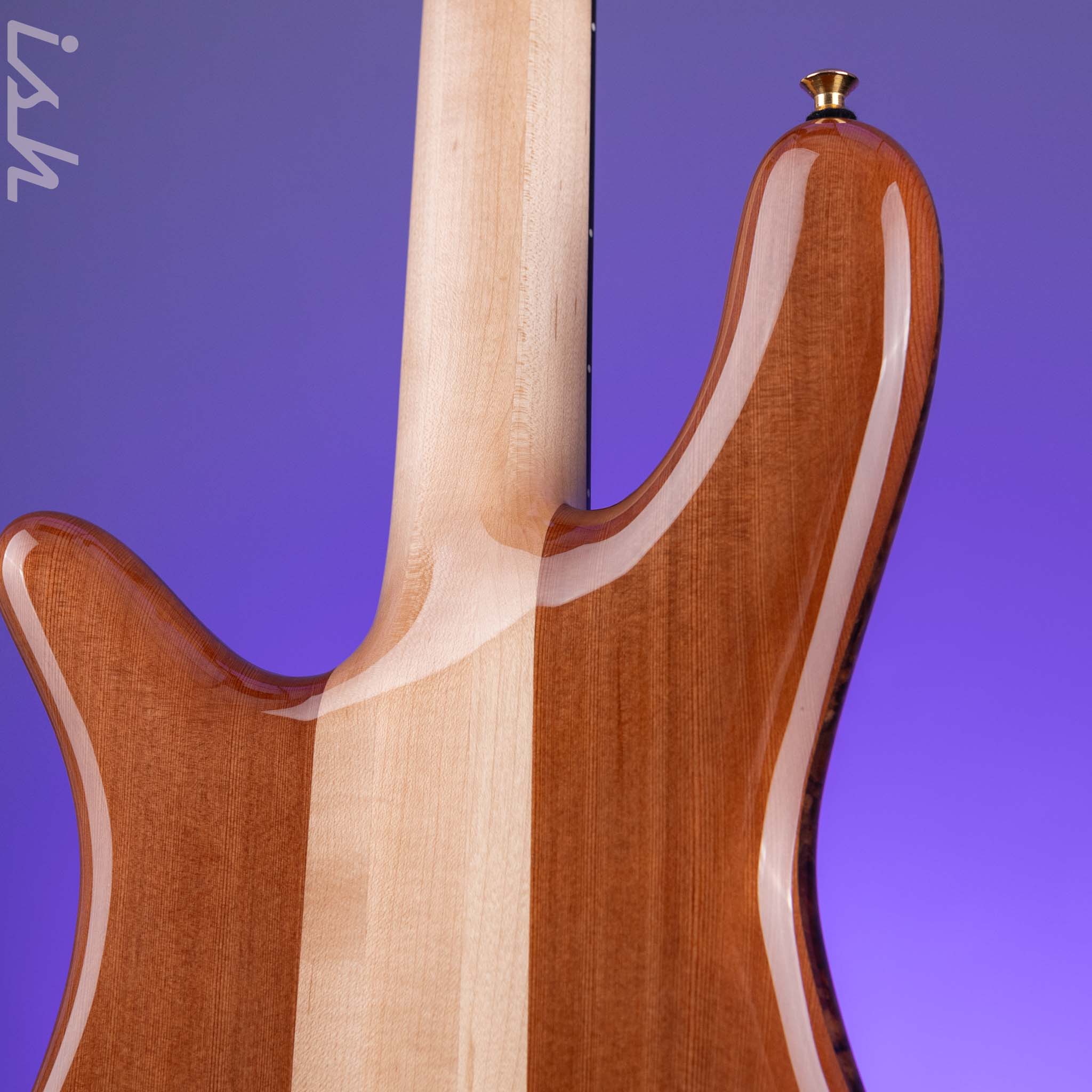 Spector USA NS-2 4-String Bass Figured Walnut - Image 9