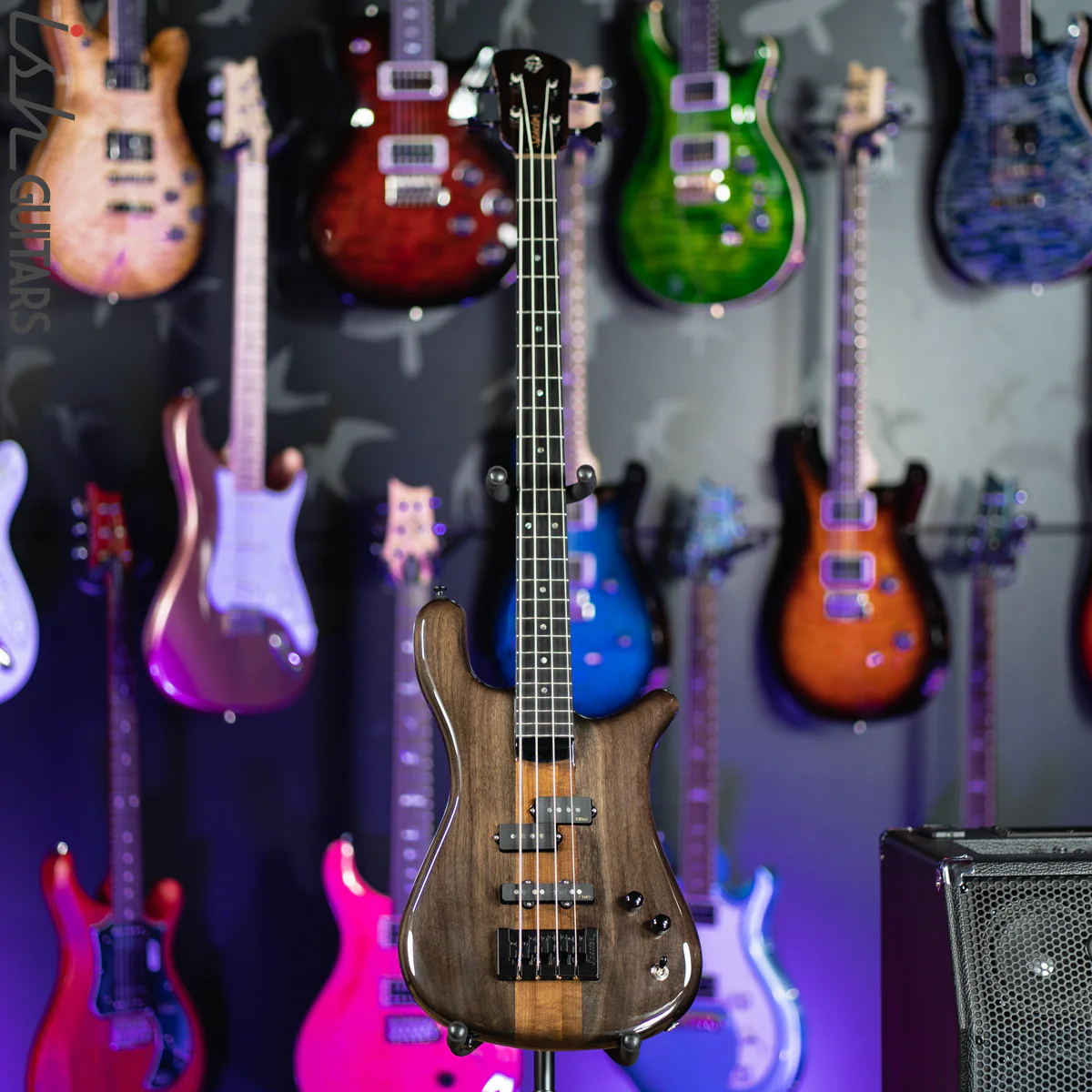 Spector NS-2 4-String Bass USA Passive Walnut Black Stain - Image 2
