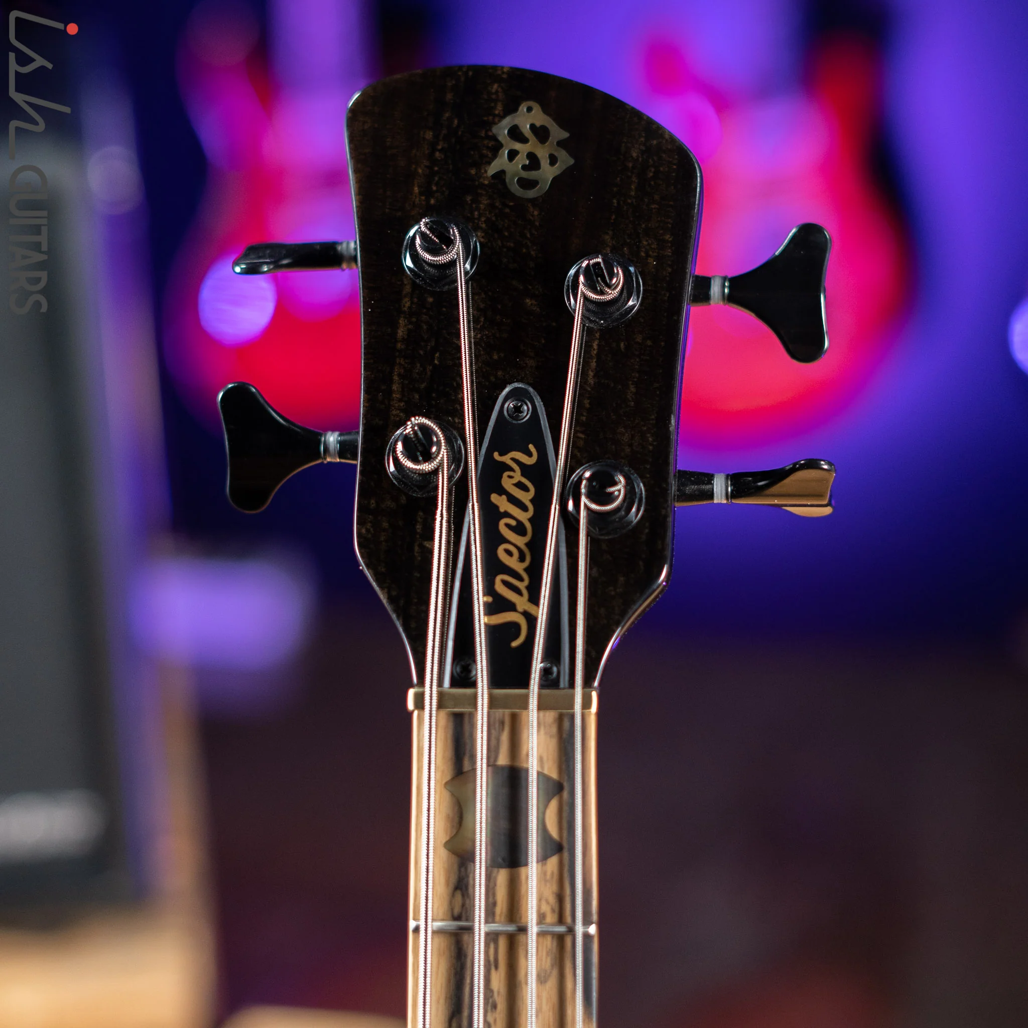 Spector NS-2 4-String Super Faded Black Reverse Burst - Image 6