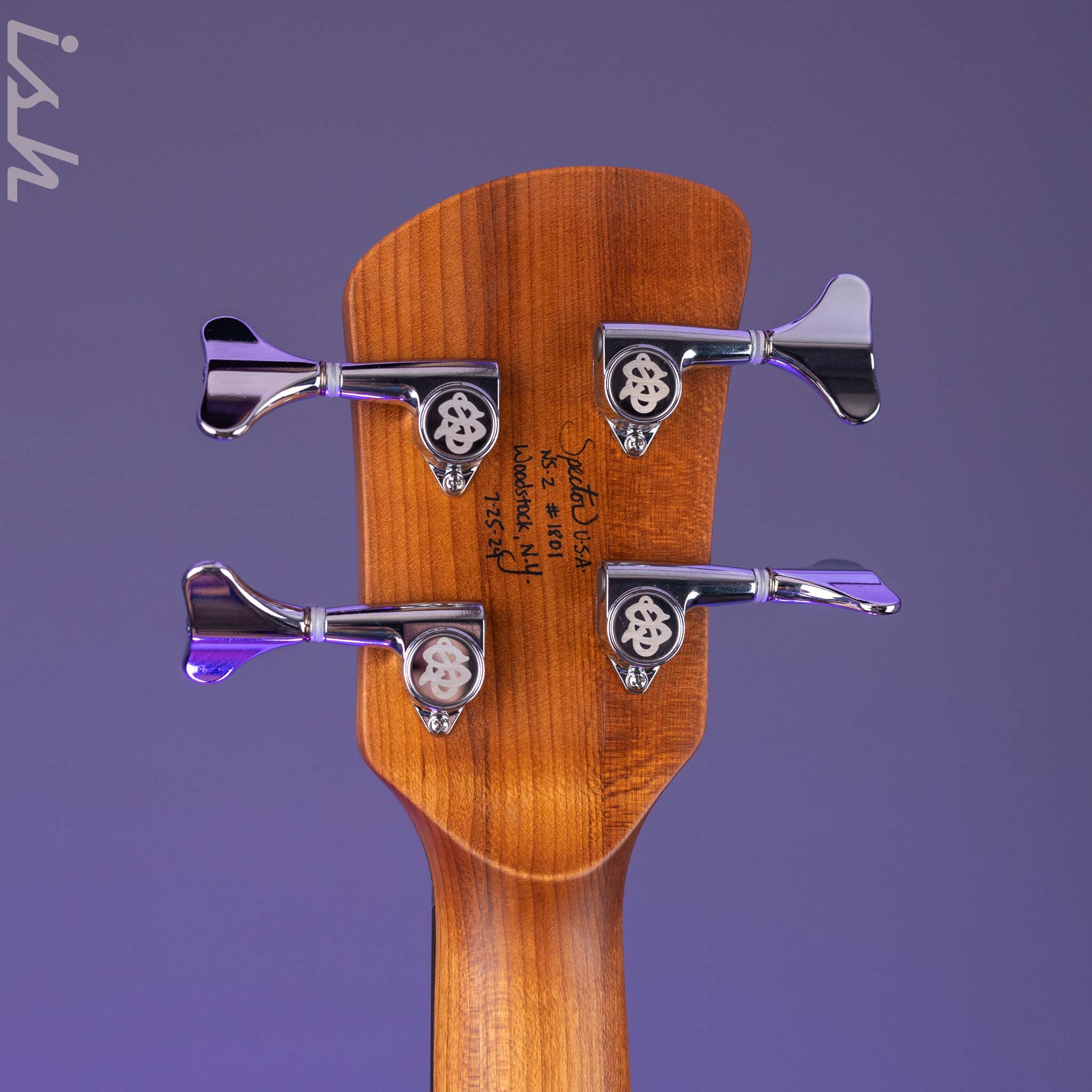 Spector USA NS-2 4-String Walnut Body Turquoise Tide - Image 11