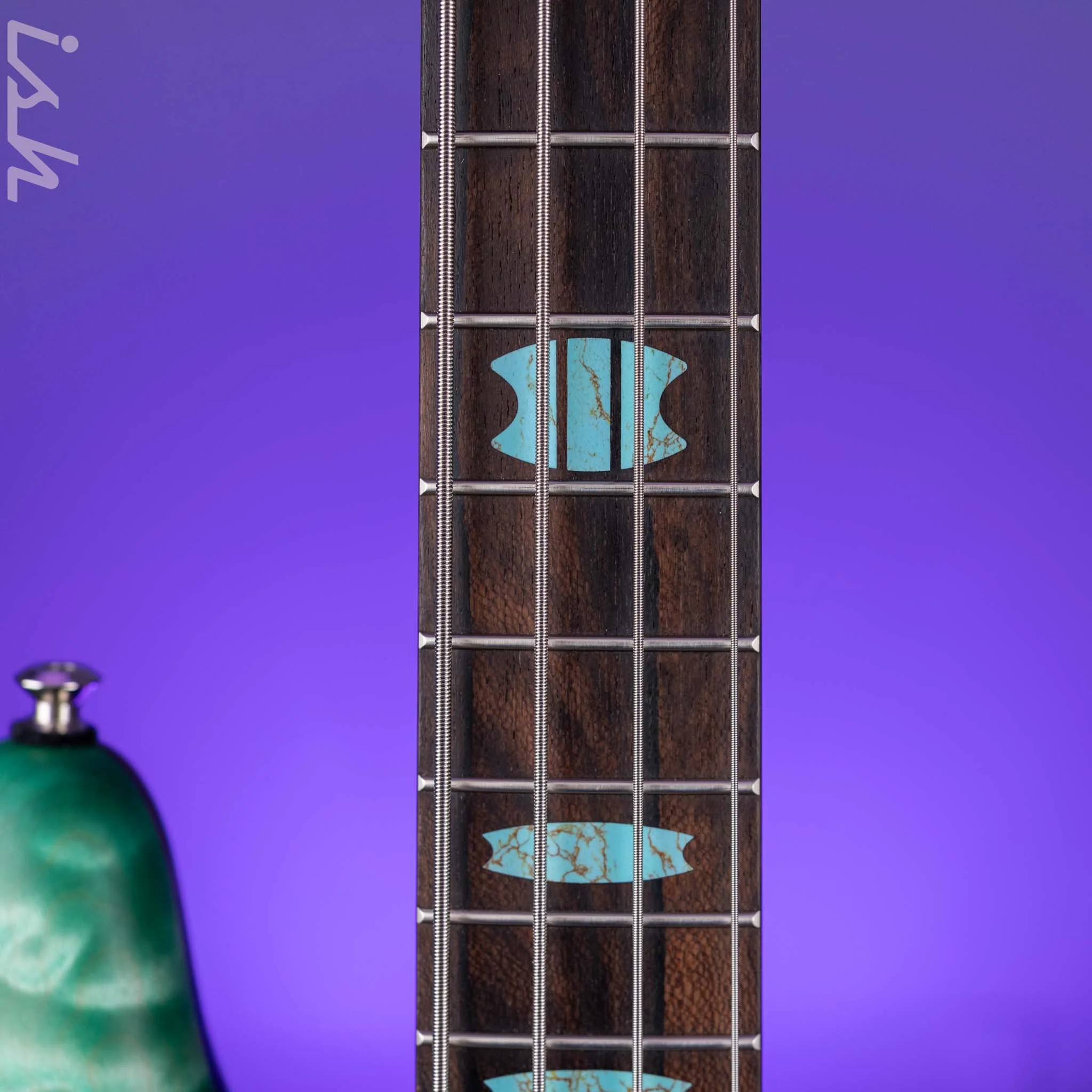 Spector USA NS-2 4-String Walnut Body Turquoise Tide - Image 6