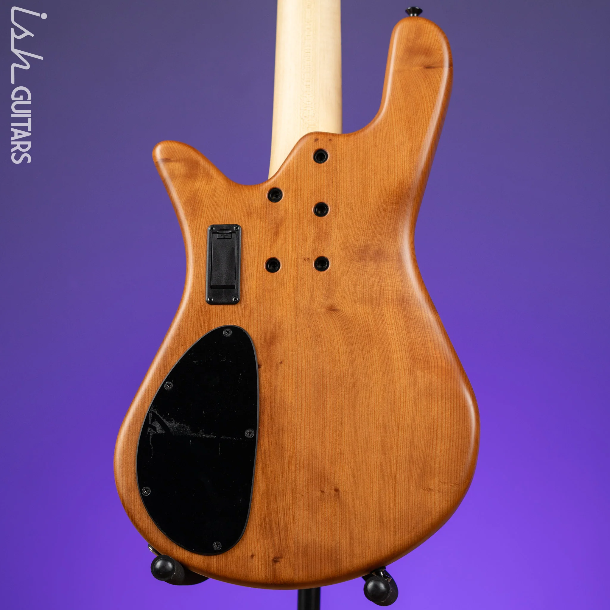 Spector USA NS-2 Bolt On Bark Infused Maple DW Neck 4 String Bass - Image 7