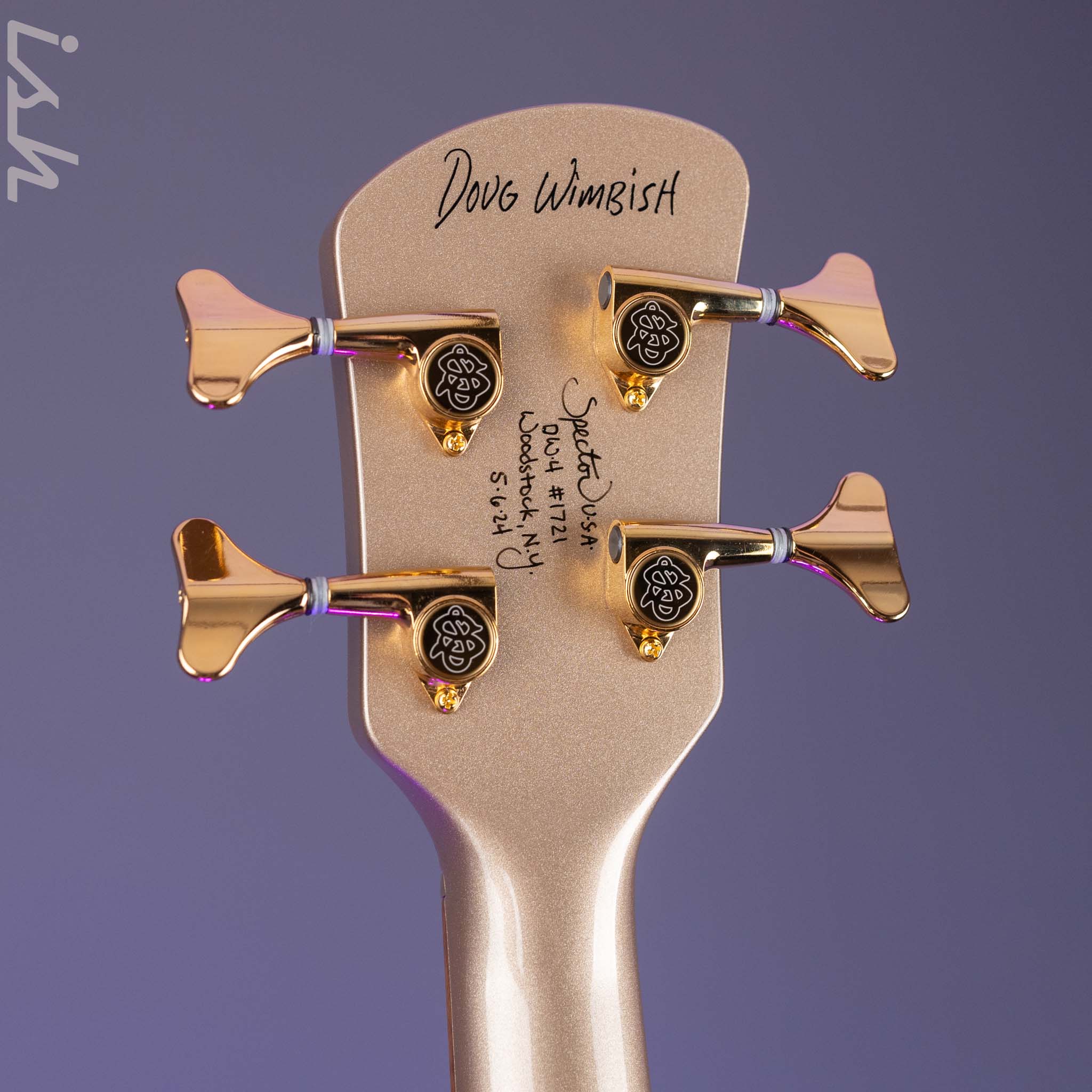 Spector NS-2 DW-4 Doug Wimbish Signature True Champagne Demo - Image 10