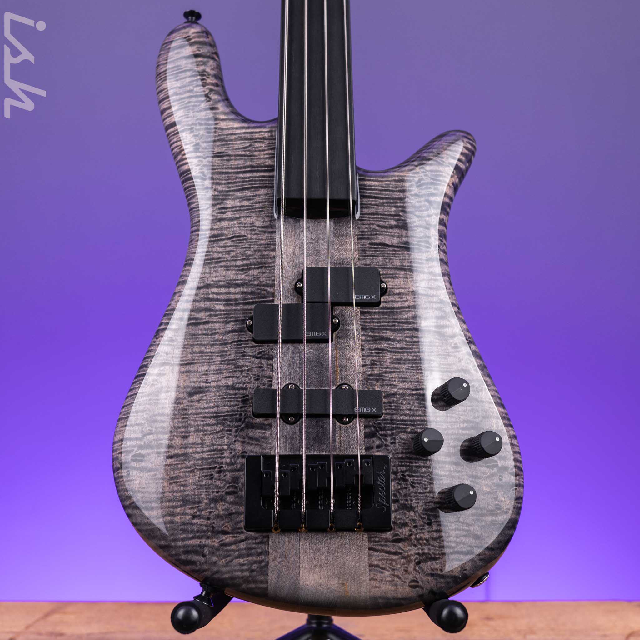 Spector USA NS-2 Fretless 4-String Bass Super Faded Black