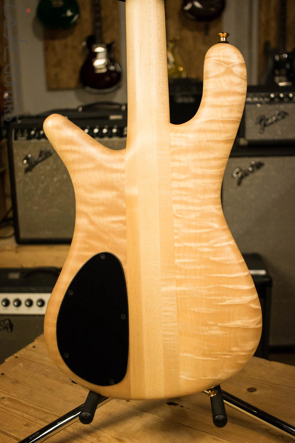 USA Spector NS-2 Solid Quilted Maple Body Maple Fretboard Matte - Image 7
