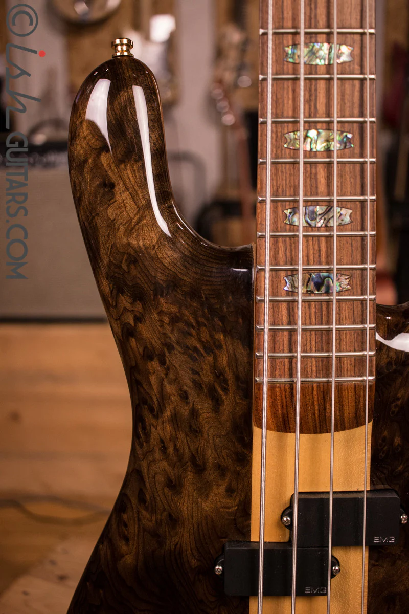 Spector NS-2 Watercured Redwood Burl 4 Used - Image 3