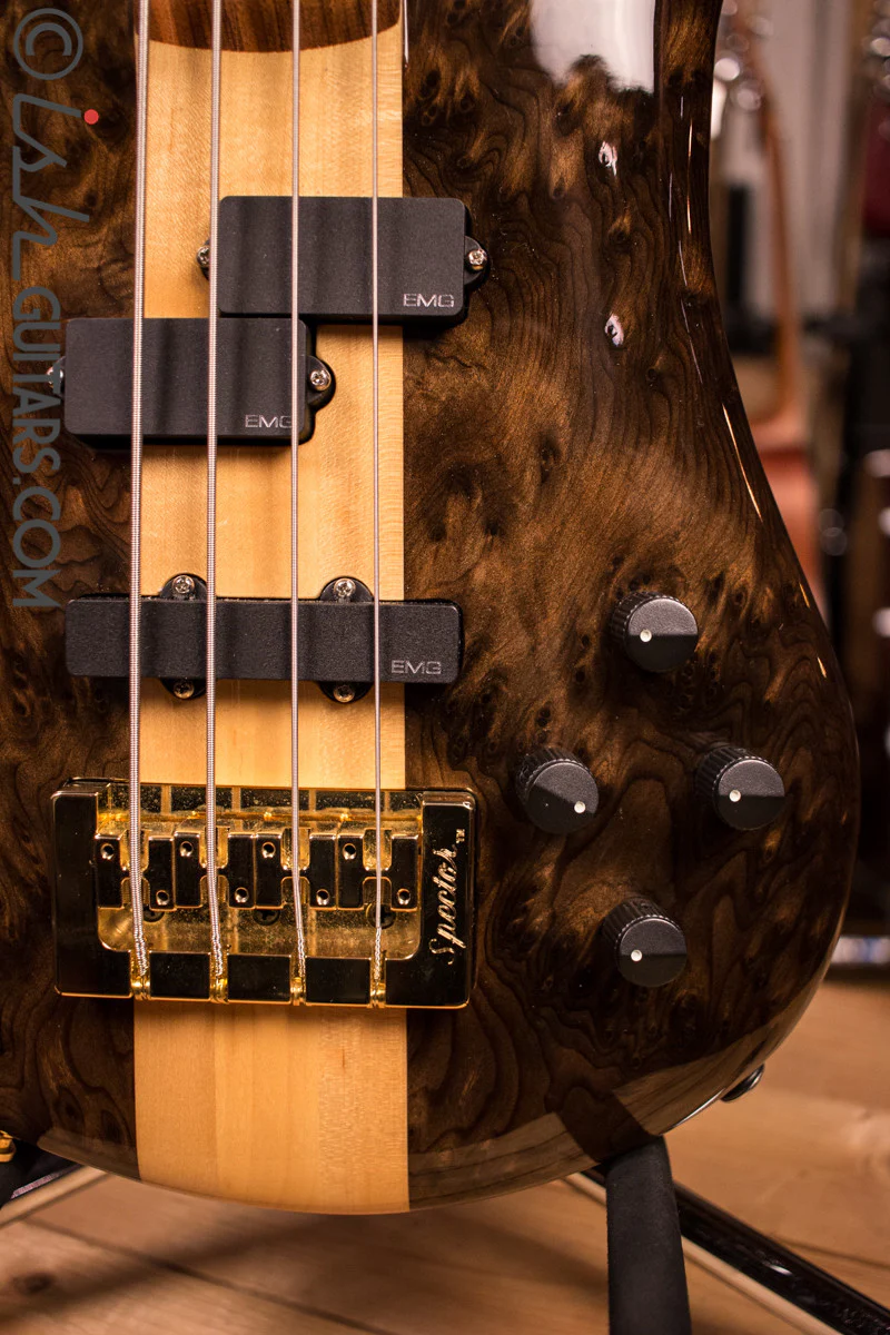 Spector NS-2 Watercured Redwood Burl 4 Used - Image 4