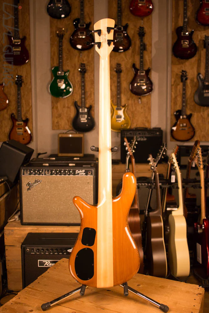 Spector NS-4 Bass Natural Spalted Maple Bass Player Live Display Aguilar - Image 8