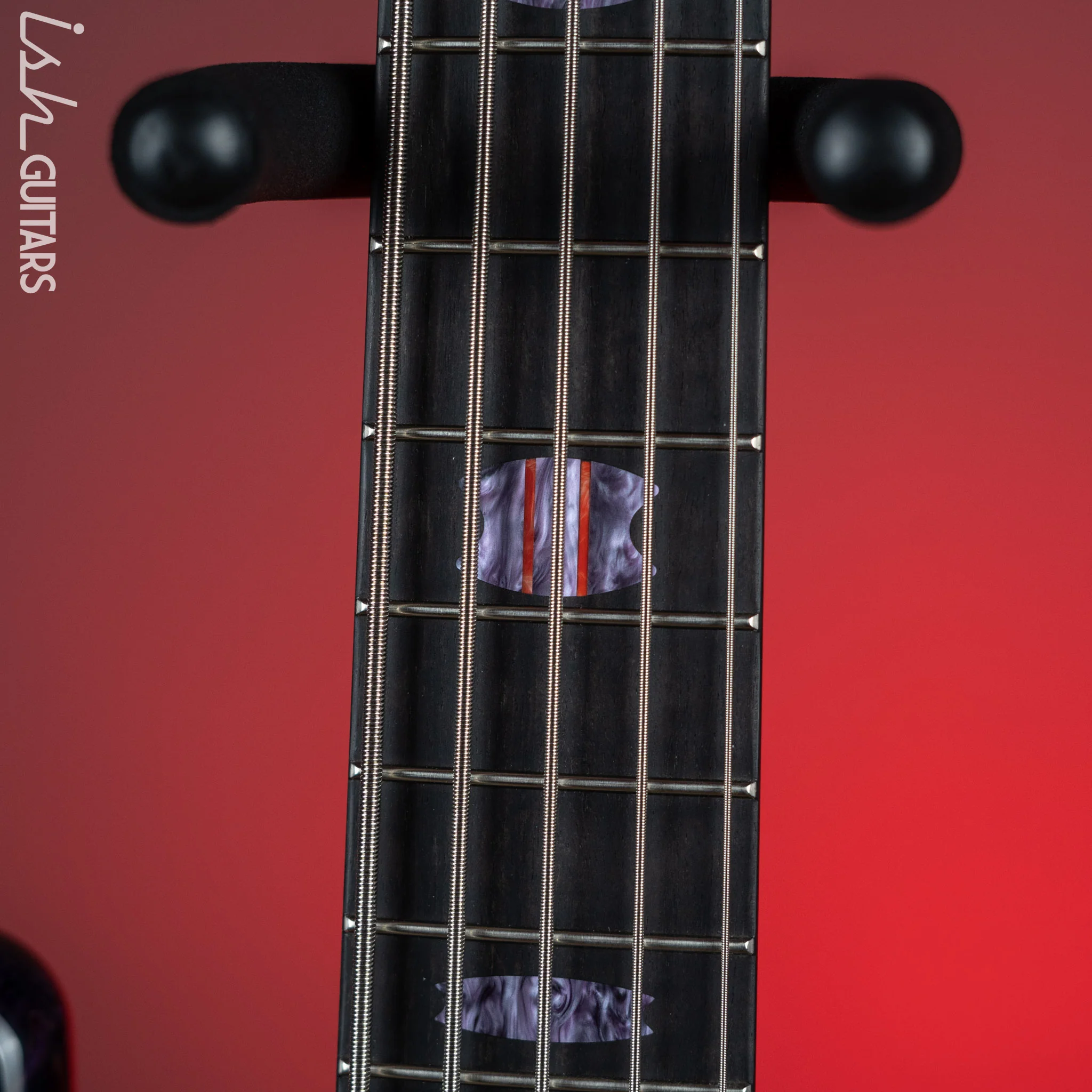 Spector NS-5 5-String Bass USA Black Cherry Purple Burst High Gloss - Image 5