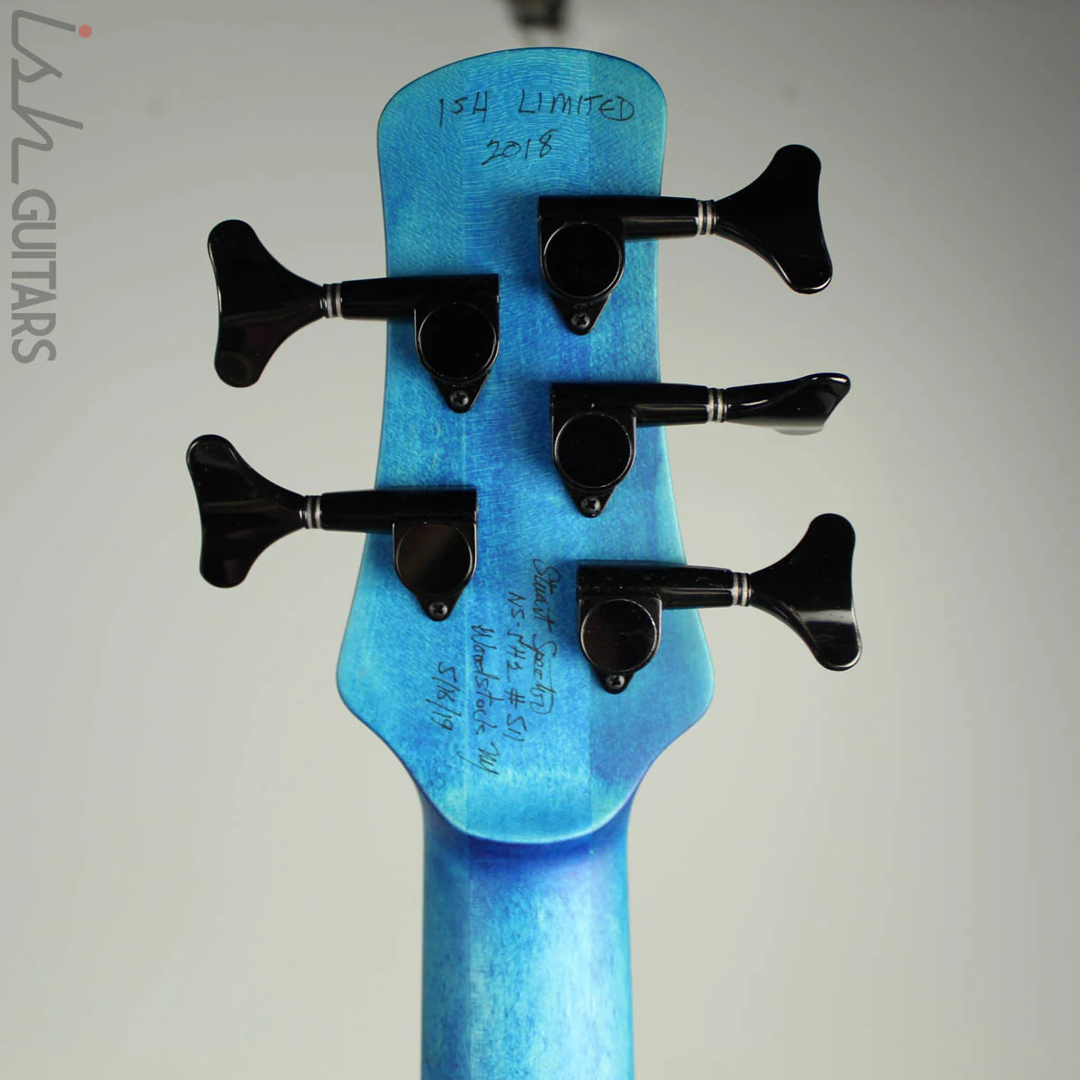 Spector NS-2 5-String Ish Limited Buckeye Burl Coral Blue - Image 14