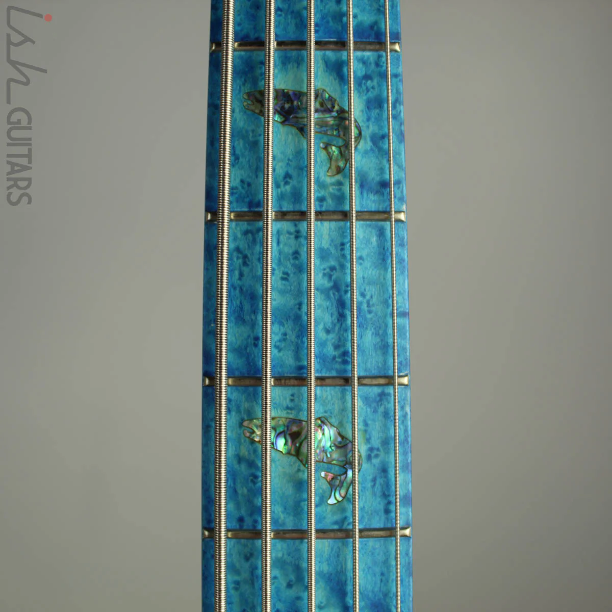 Spector NS-2 5-String Ish Limited Buckeye Burl Coral Blue - Image 7