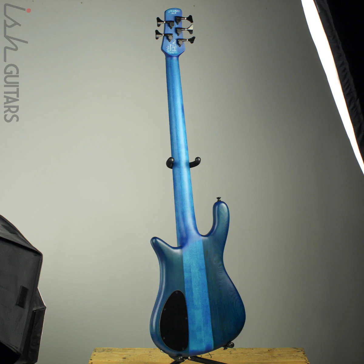 Spector NS-5XL Ish Limited 2018 Buckeye Burl Coral Blue Bass - Image 9