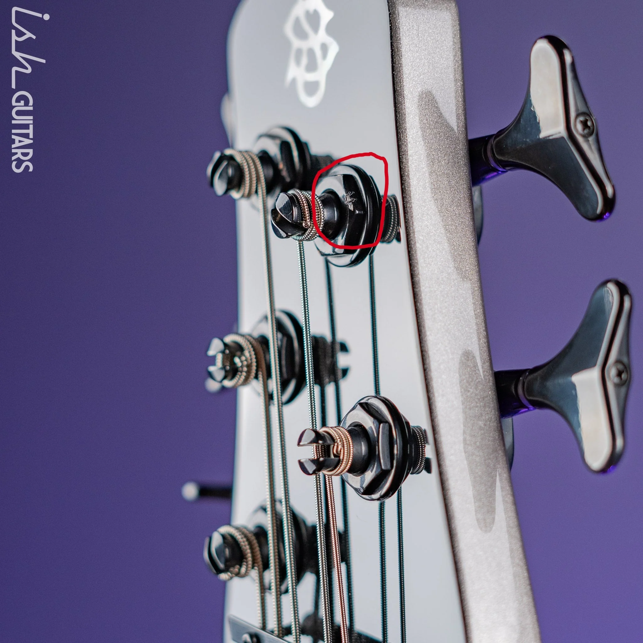 Spector NS Dimension 5 HP Multi-Scale Bass Gunmetal Gloss Demo - Image 7