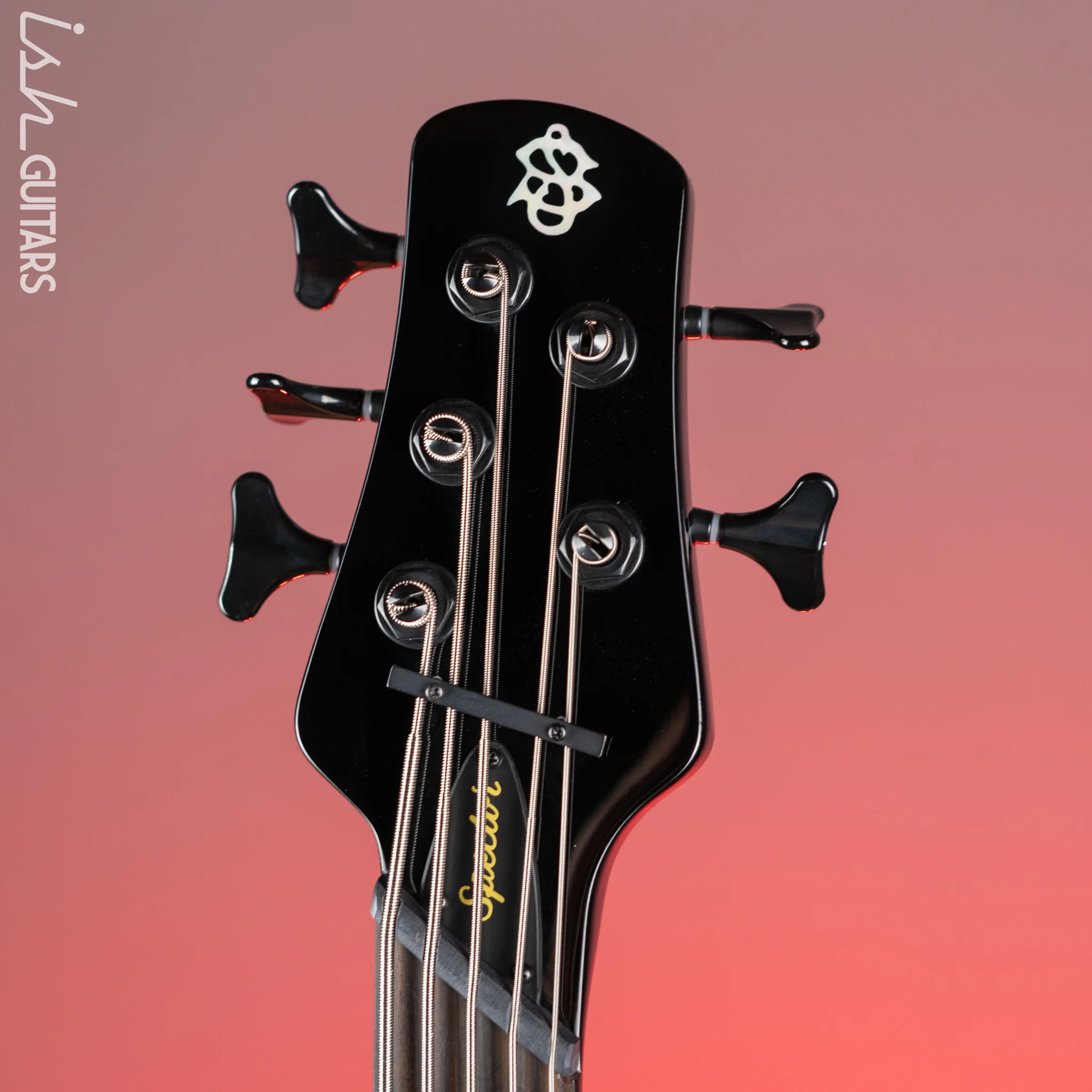 Spector NS Dimension 5 HP Multi-Scale Bass Solid Black Gloss Demo - Image 5