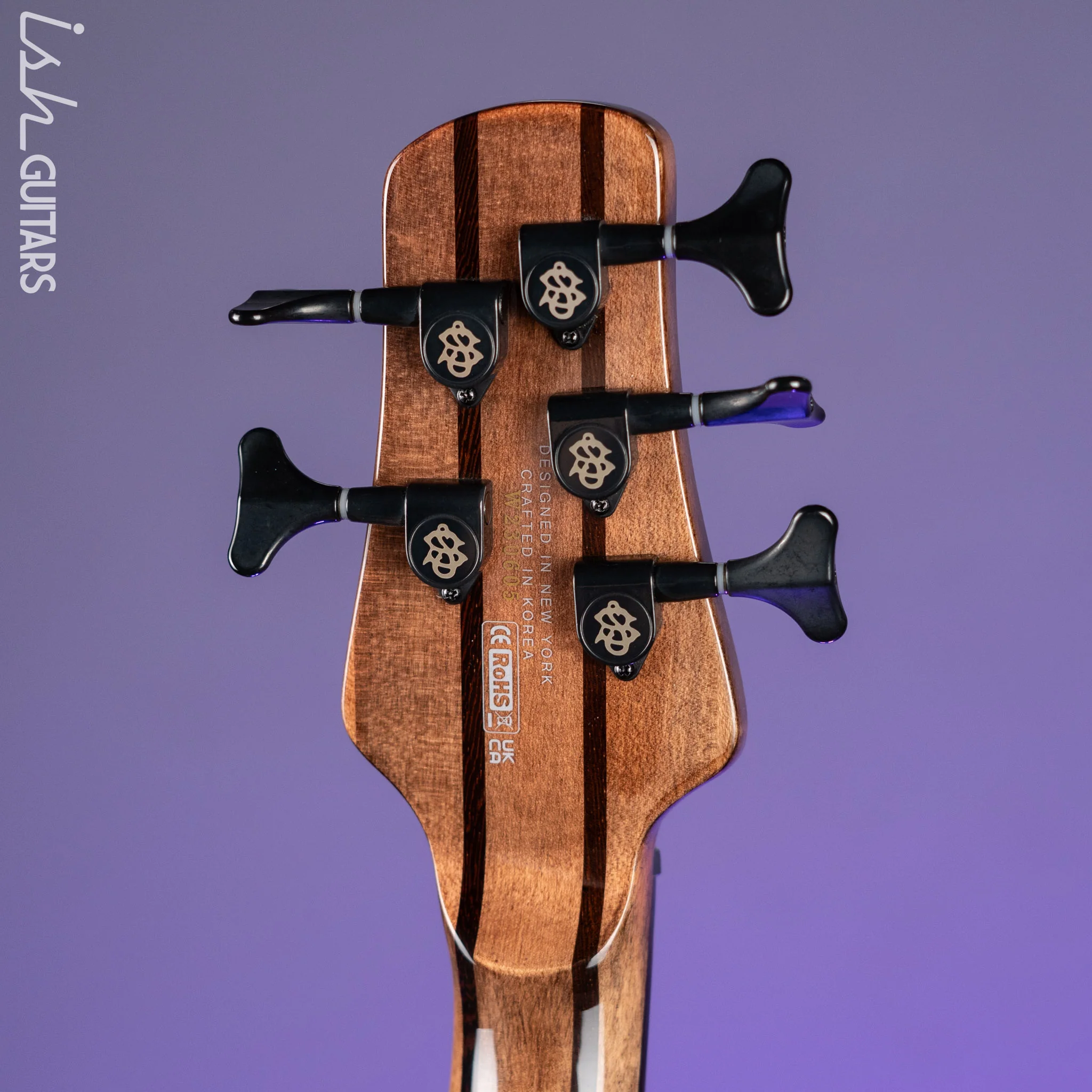 Spector NS Dimension 5 Multi-Scale Super Faded Black Gloss - Image 11