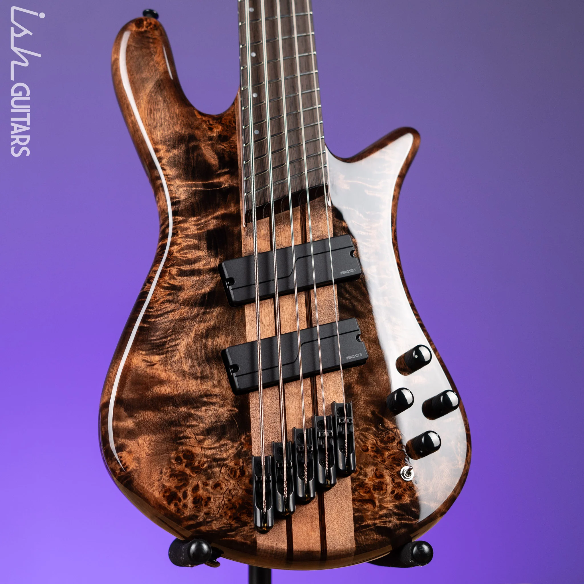 Spector NS Dimension 5 Multi-Scale Super Faded Black Gloss - Image 2