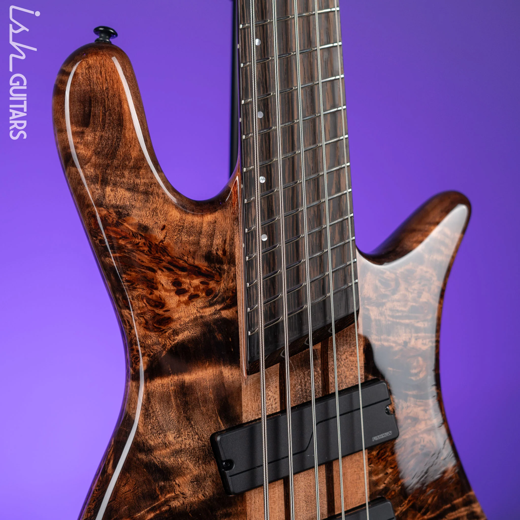 Spector NS Dimension 5 Multi-Scale Super Faded Black Gloss - Image 3