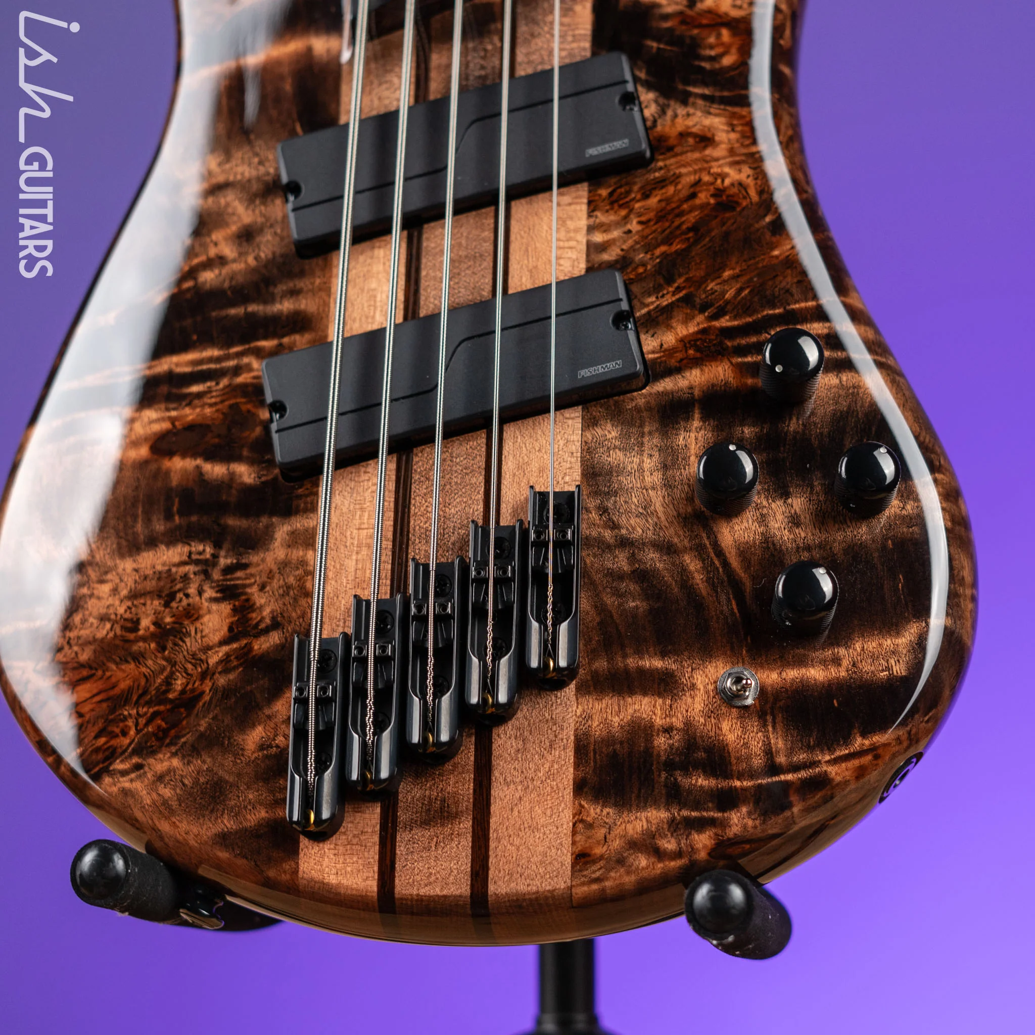 Spector NS Dimension 5 Multi-Scale Super Faded Black Gloss - Image 4