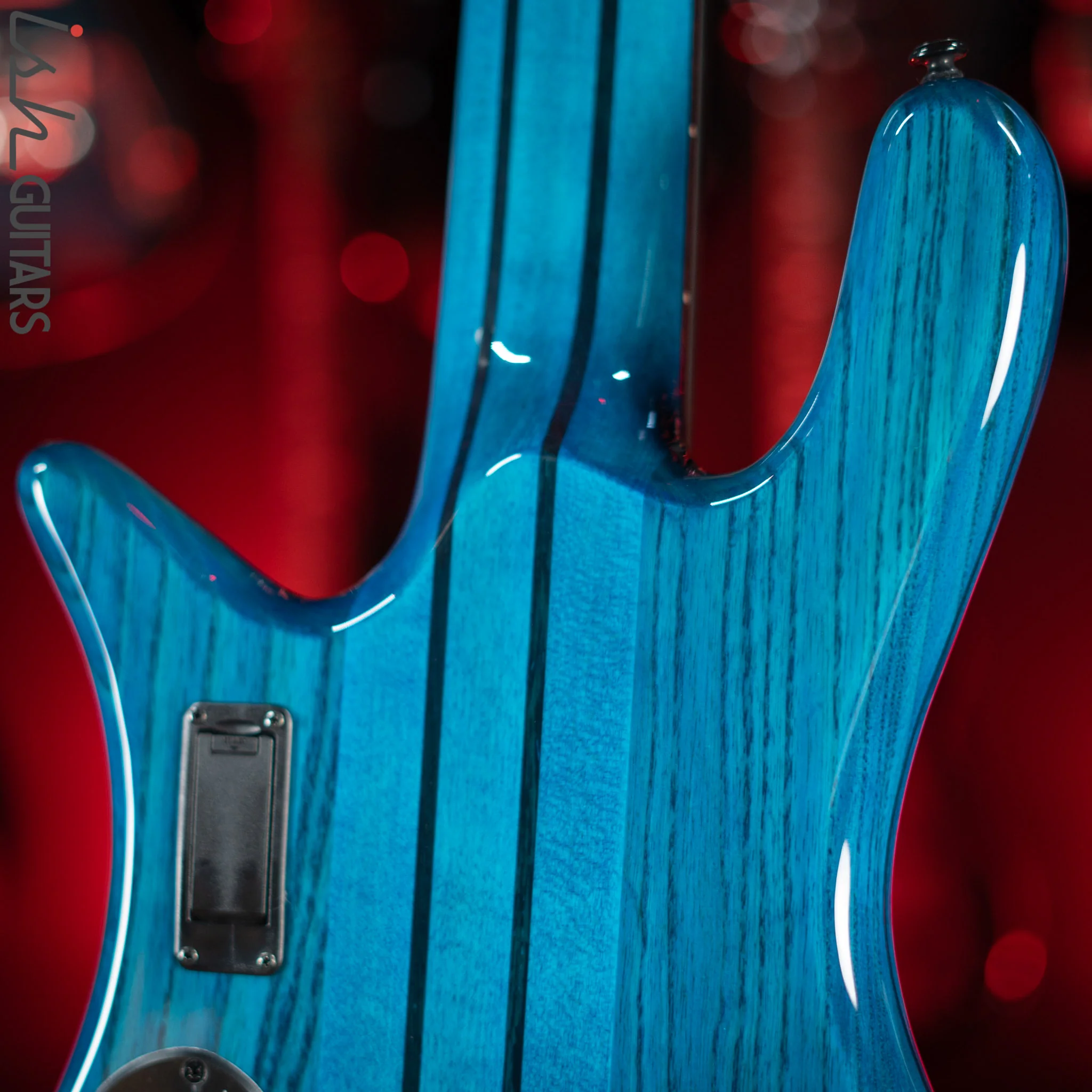 Spector NS Dimension 5 Multiscale Bass Black and Blue Gloss - Image 9