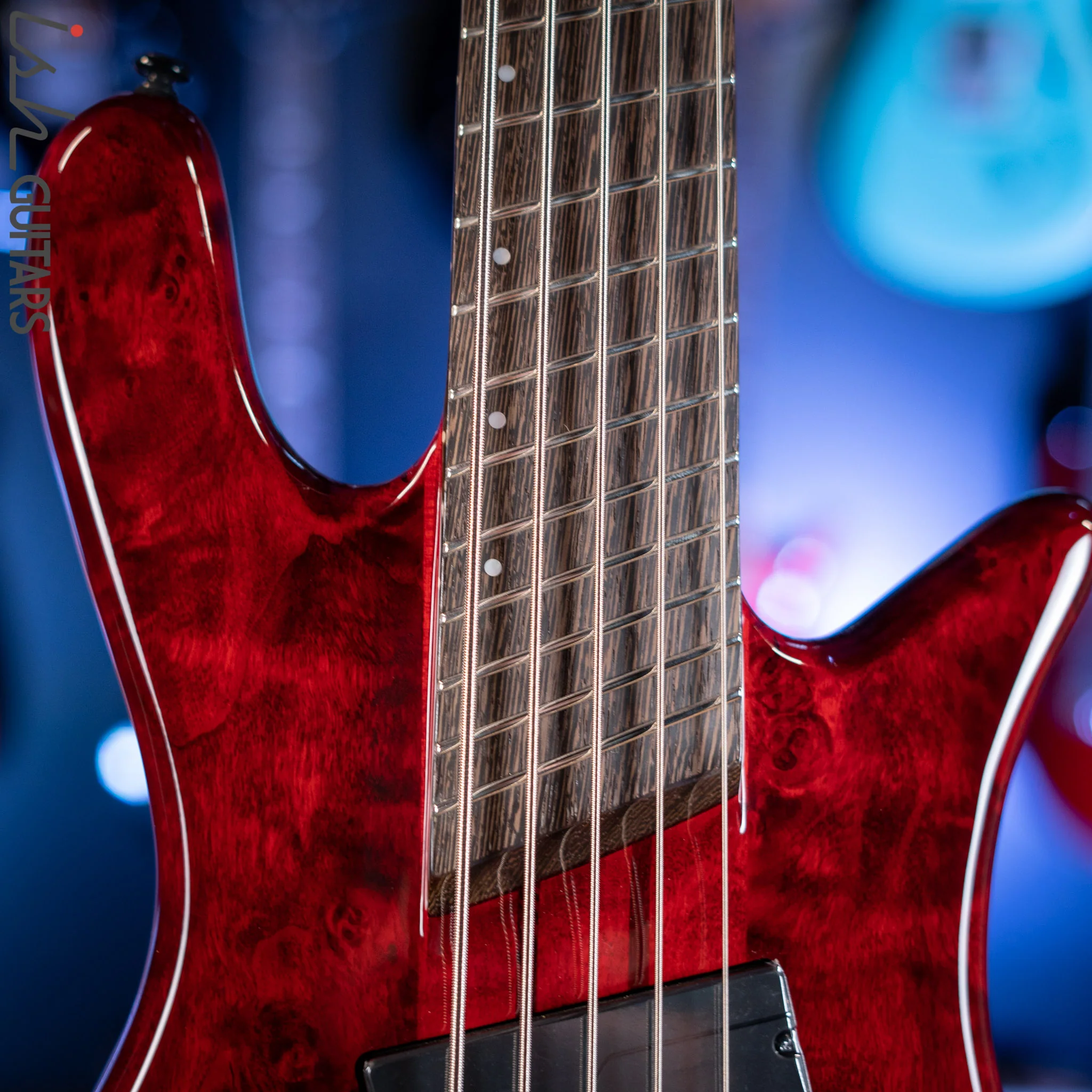 Spector NS Dimension 5 Multiscale Bass Inferno Red Gloss - Image 3