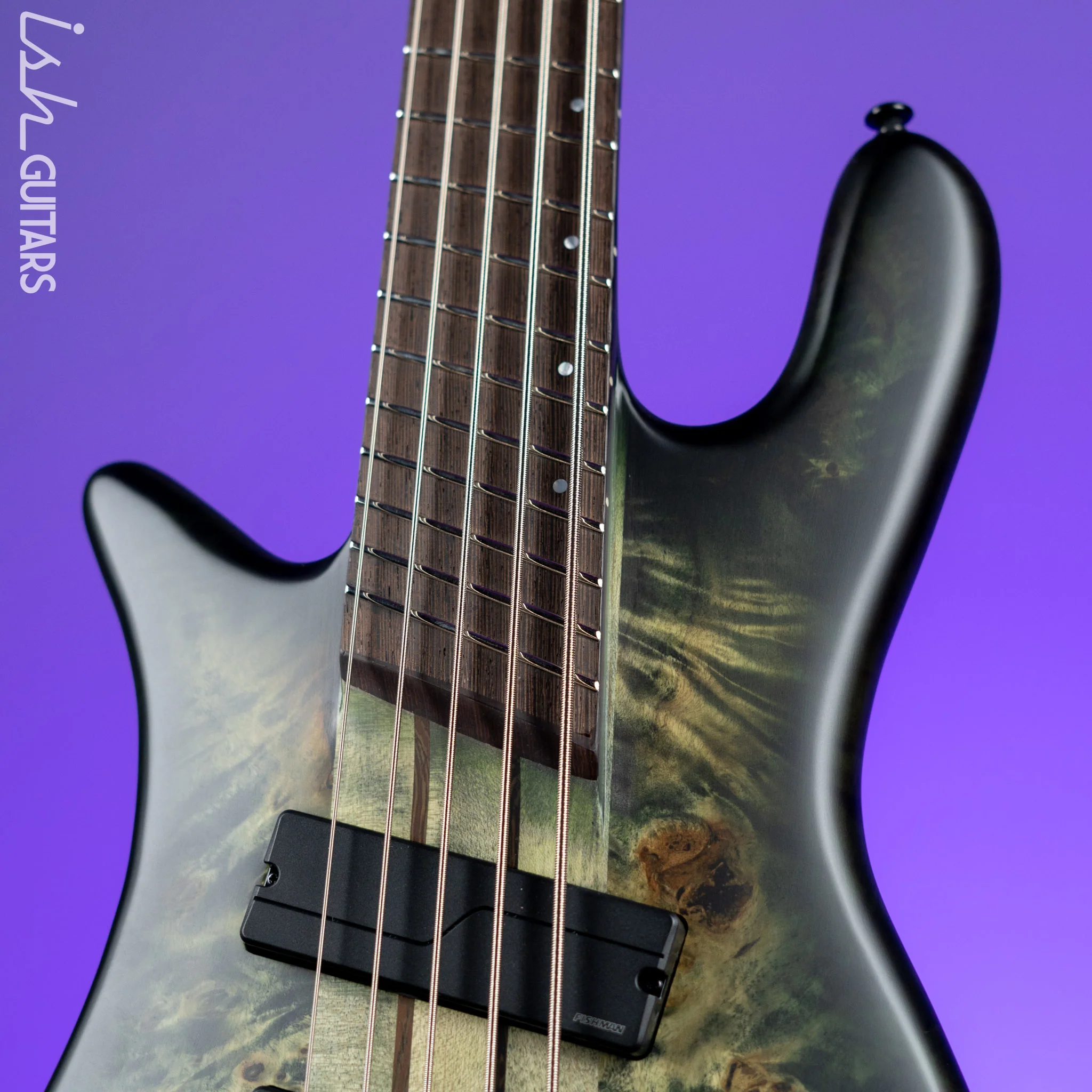 Spector NS Dimension Multi-Scale Left-Handed 5-String Bass Haunted Moss Matte B-Stock - Image 3